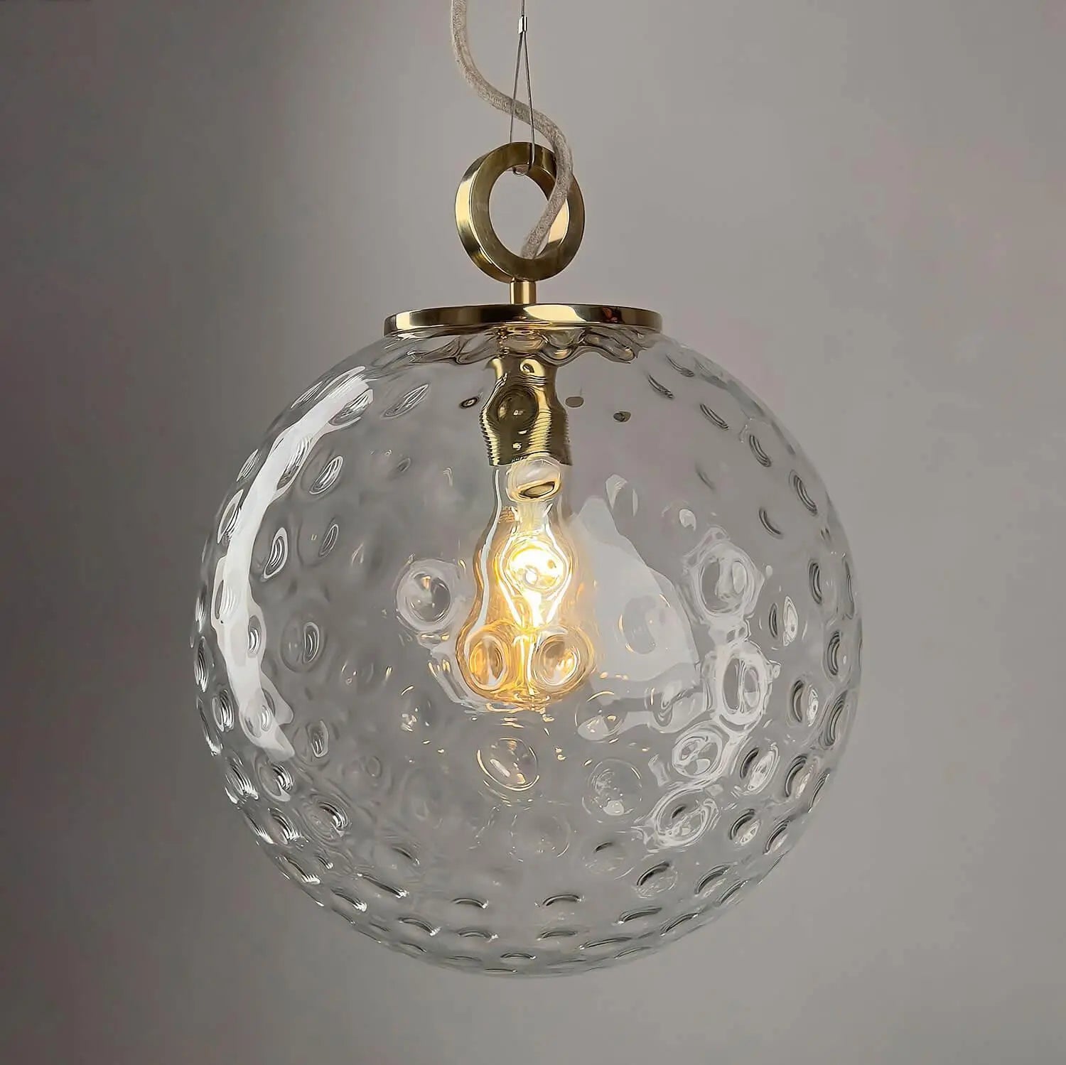 Lampa wisząca KULA REFLEKSYJNA nikiel, marka Embassy Interiors