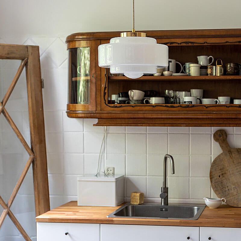 Lampa wisząca MÉMOIRE nikiel Embassy Interiors Eye on Design