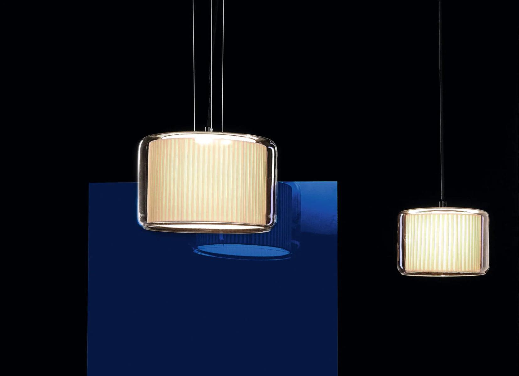 Lampa wisząca MERCER jasnobeżowy Marset Eye on Design