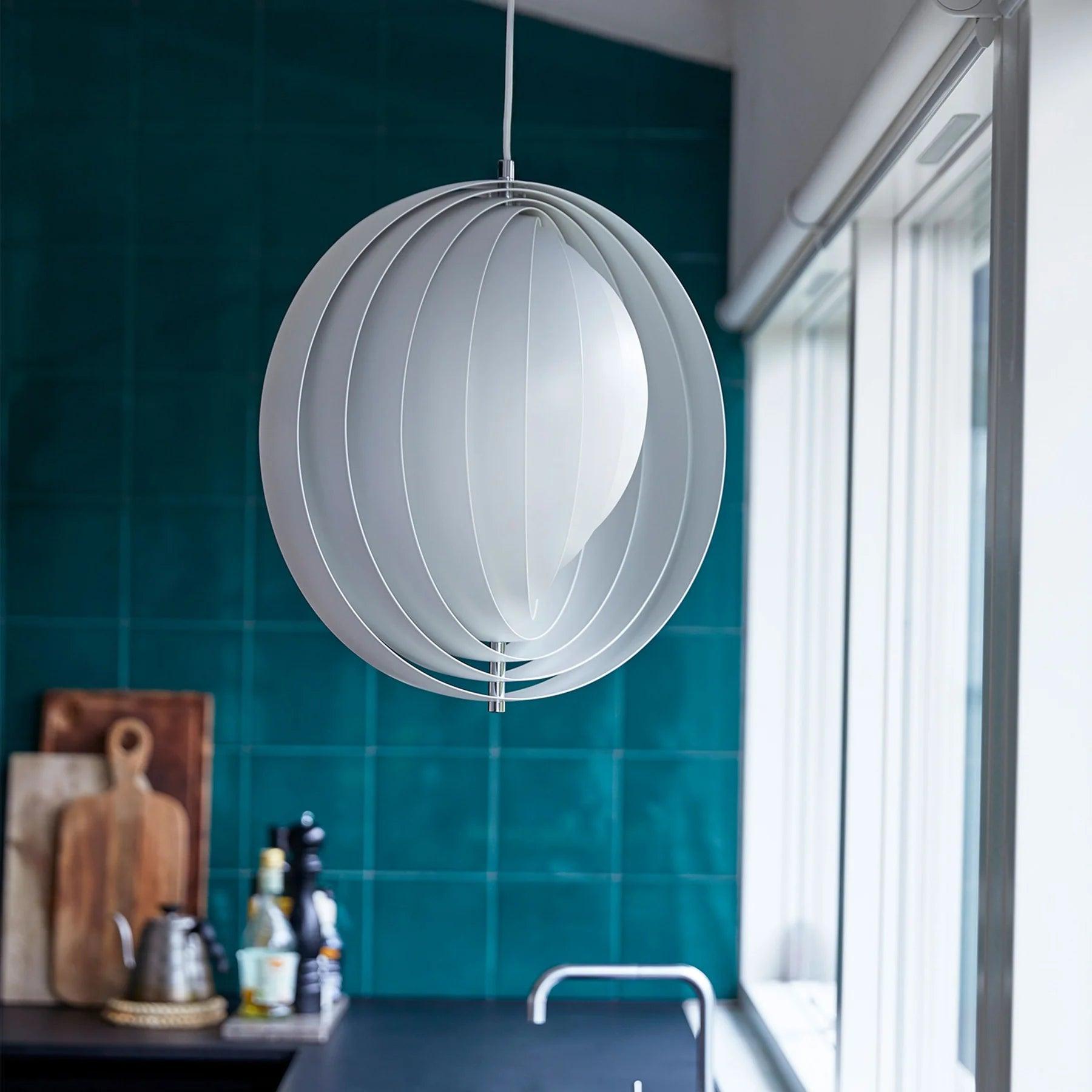 Lampa wisząca MOON biały Verpan Eye on Design