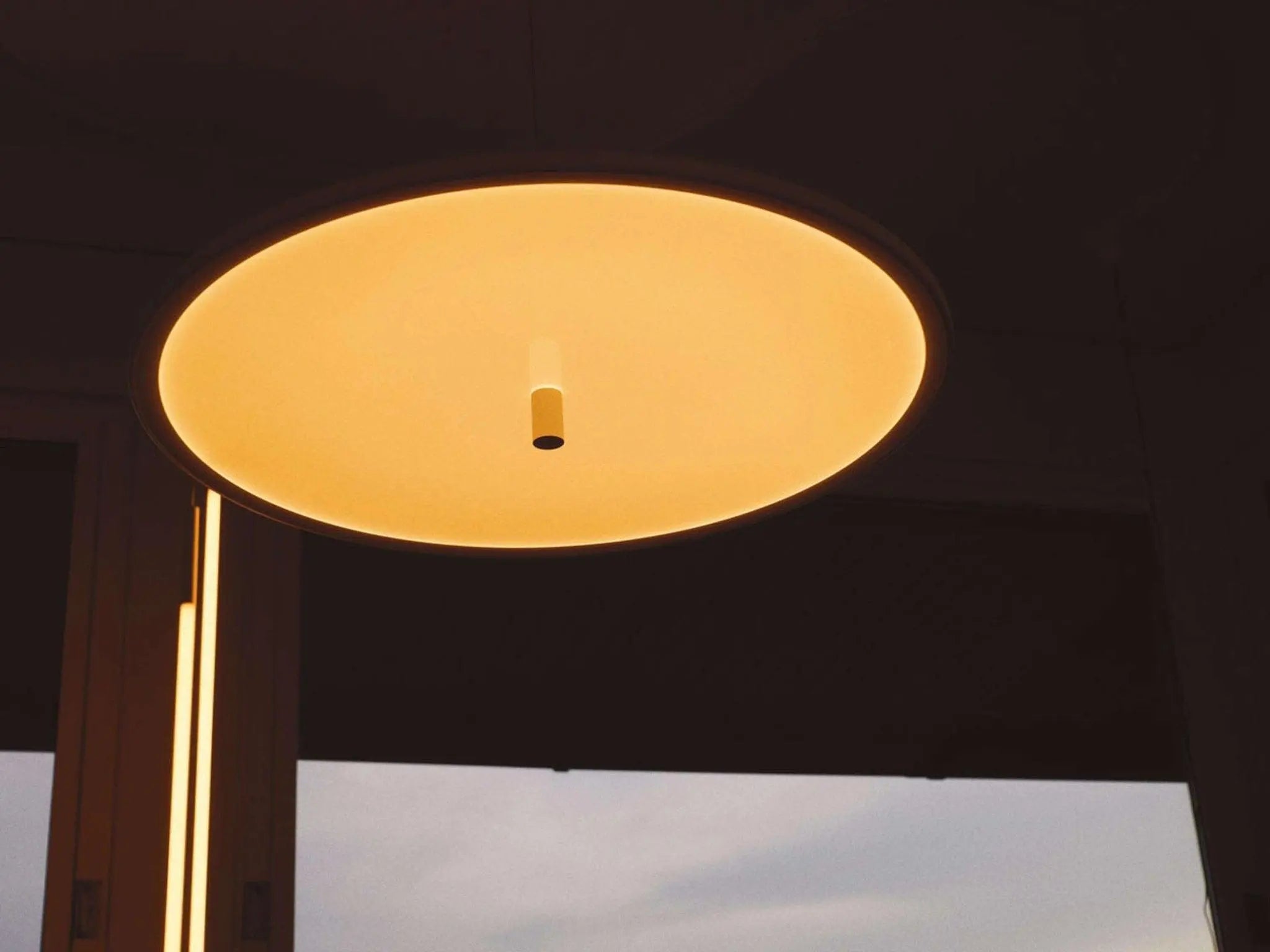 Lampa wisząca MY DISC biały – metal