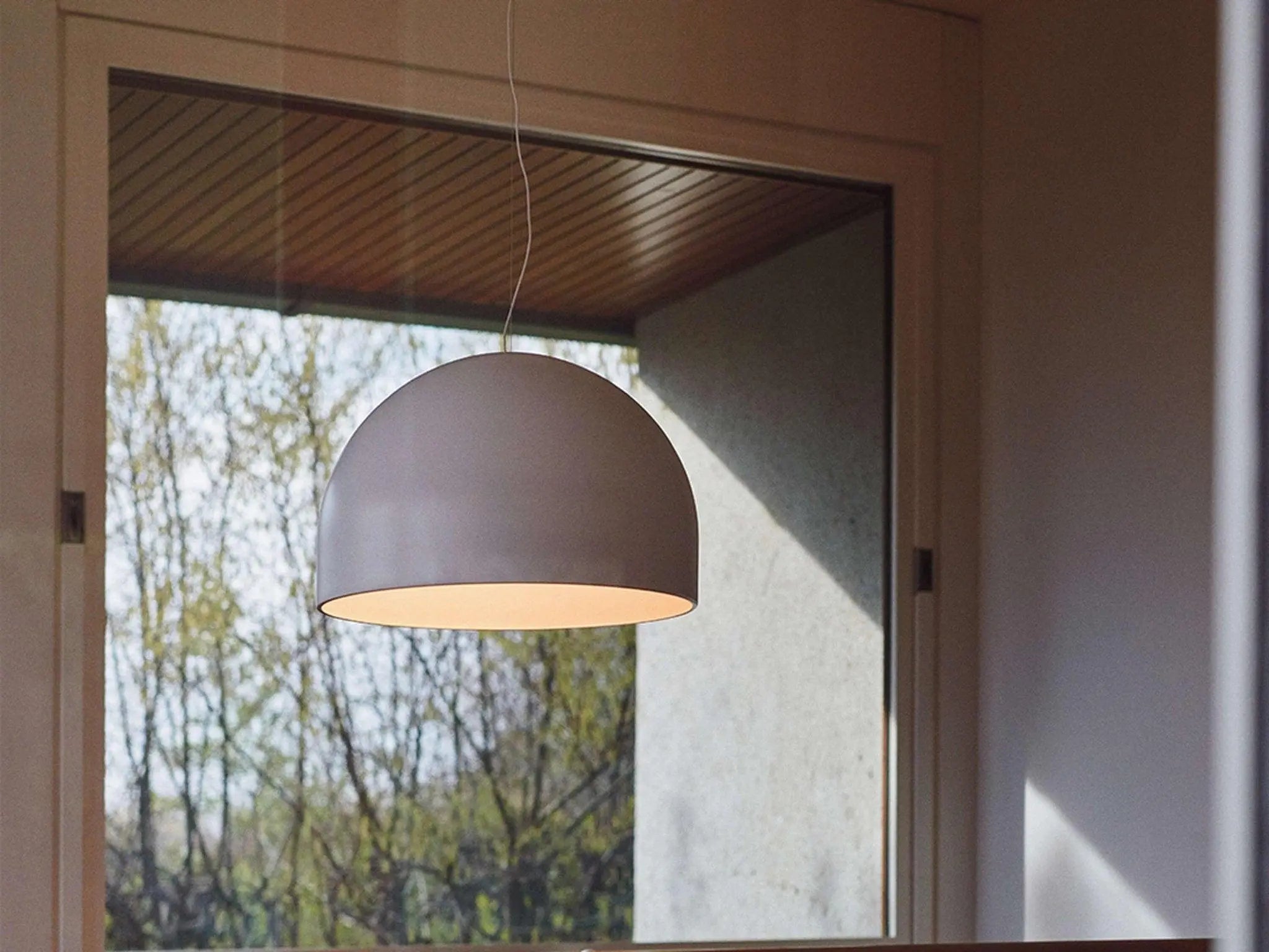 Lampa wisząca MY DOME biały – styl minimalistyczny