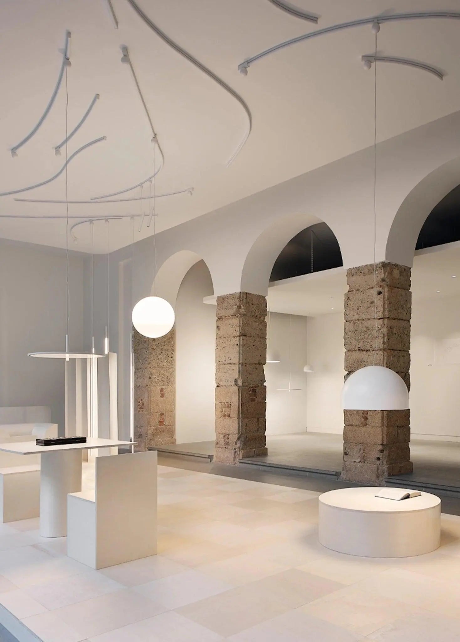 Lampa wisząca MY SPHERE biały – styl minimalistyczny