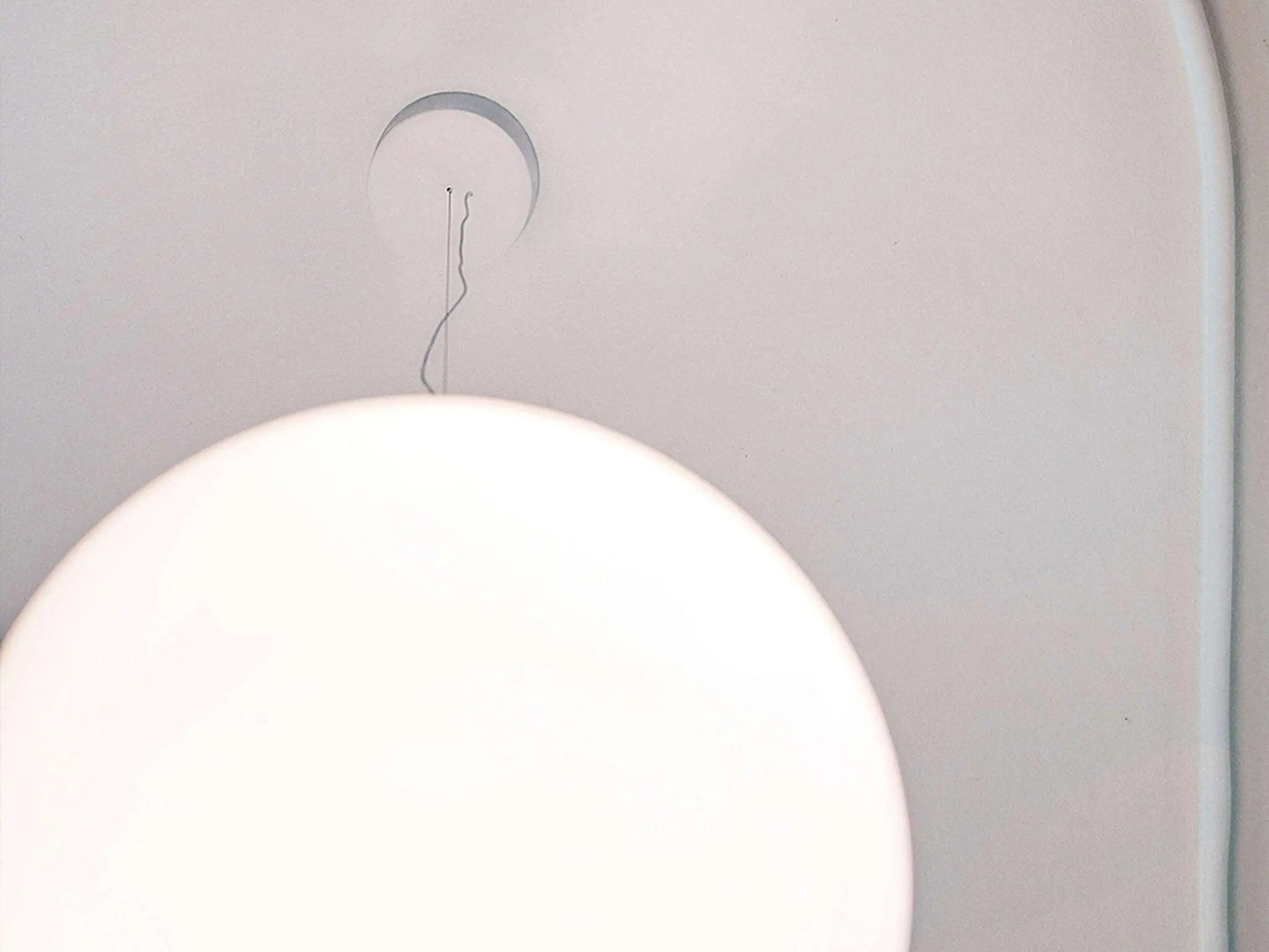 Lampa wisząca MY SPHERE biały – szkło, Flos