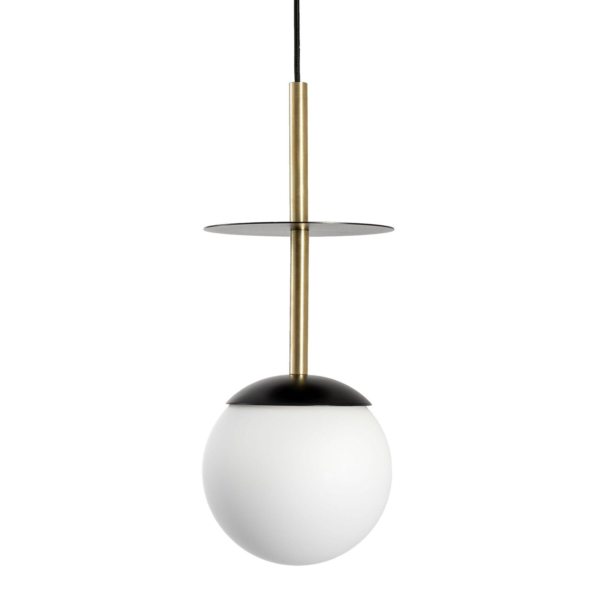 Lampa wisząca PLAAT czarno-złoty – Ummo