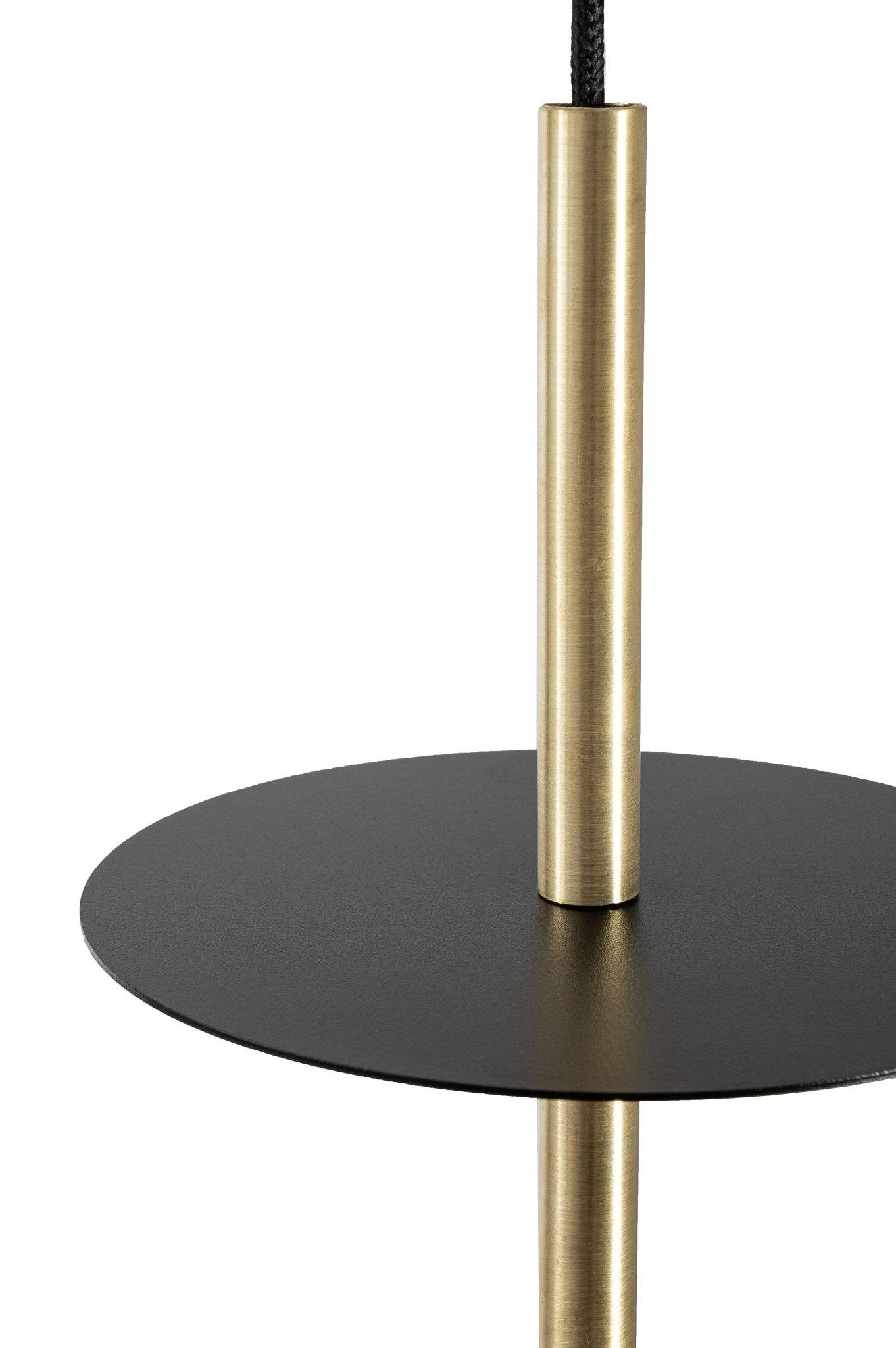 Lampa wisząca PLAAT czarno-złoty – Ummo