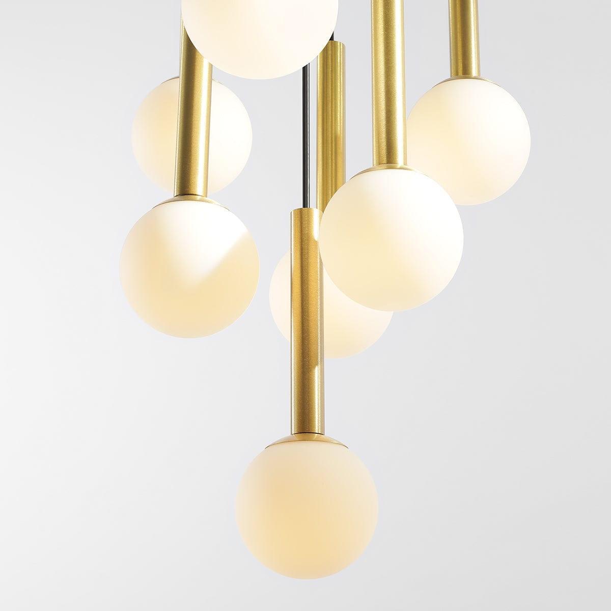 Lampa wisząca RIU czarny z mosiężnym wykończeniem Artera Eye on Design