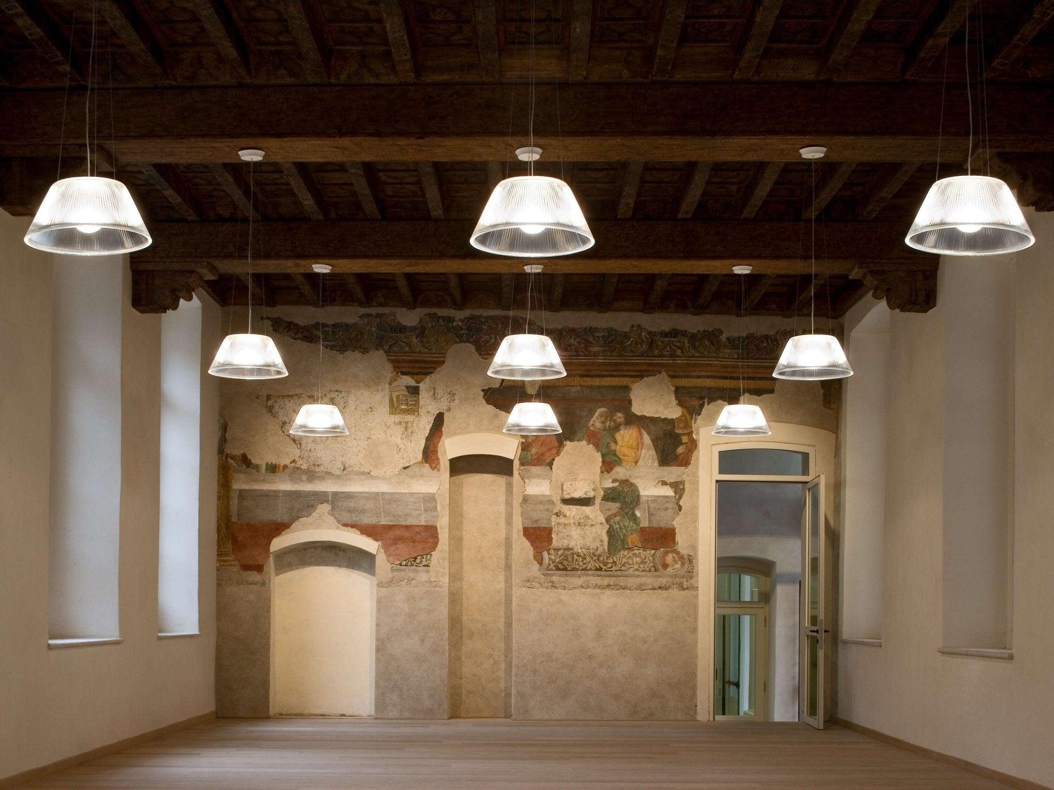 Lampa wisząca ROMEO MOON szkło Flos Eye on Design