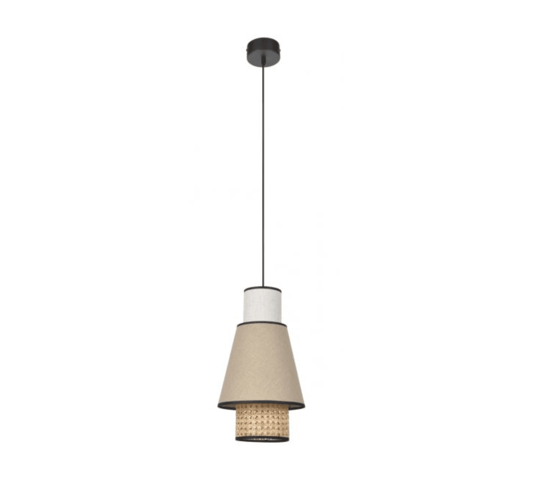 Lampa wisząca SINGAPOUR beżowy Market Set Ø22 x 36 cm Eye on Design