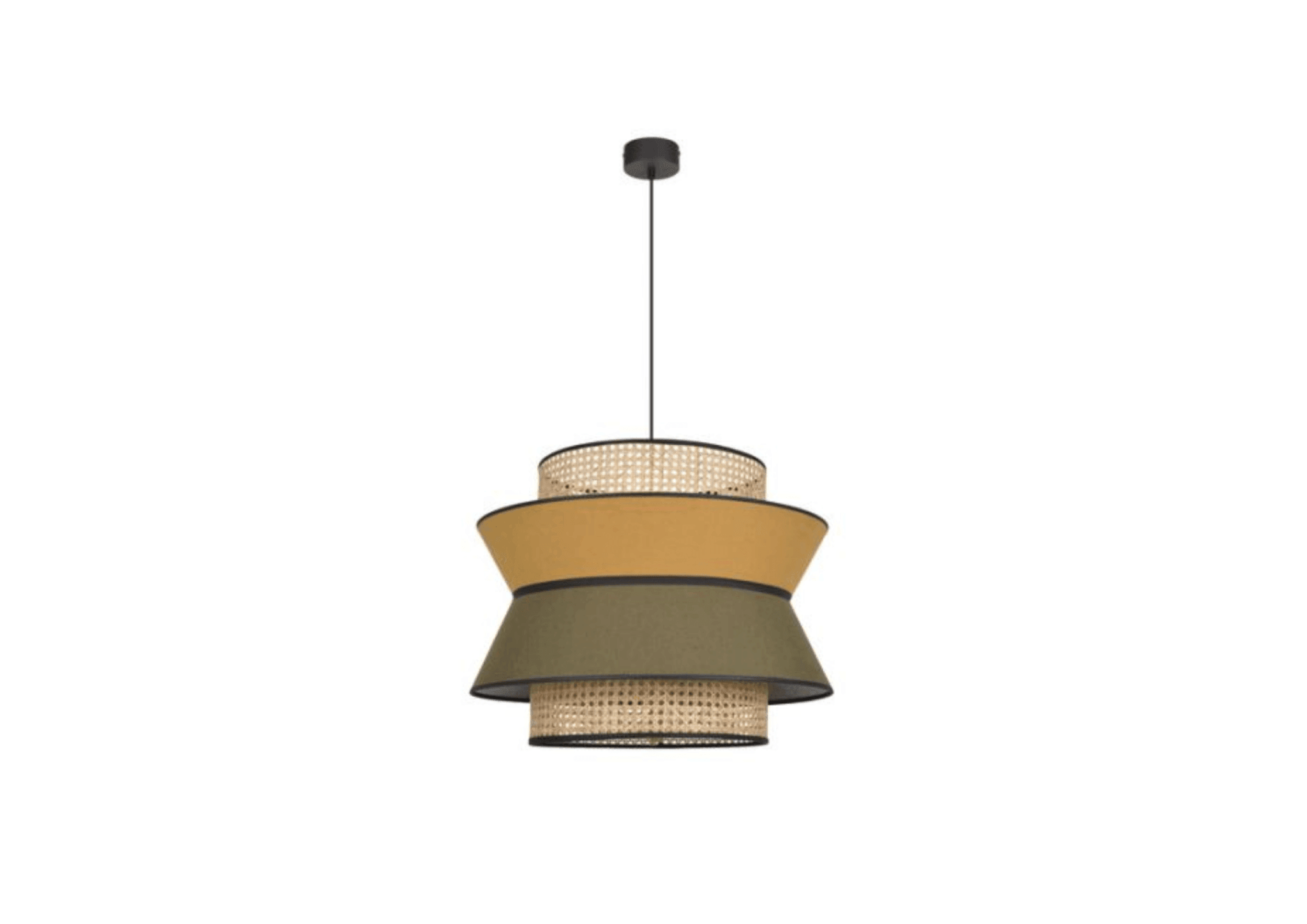 Lampa wisząca SINGAPOUR XL/XXL oliwkowy Market Set Ø58 x 45 cm Eye on Design