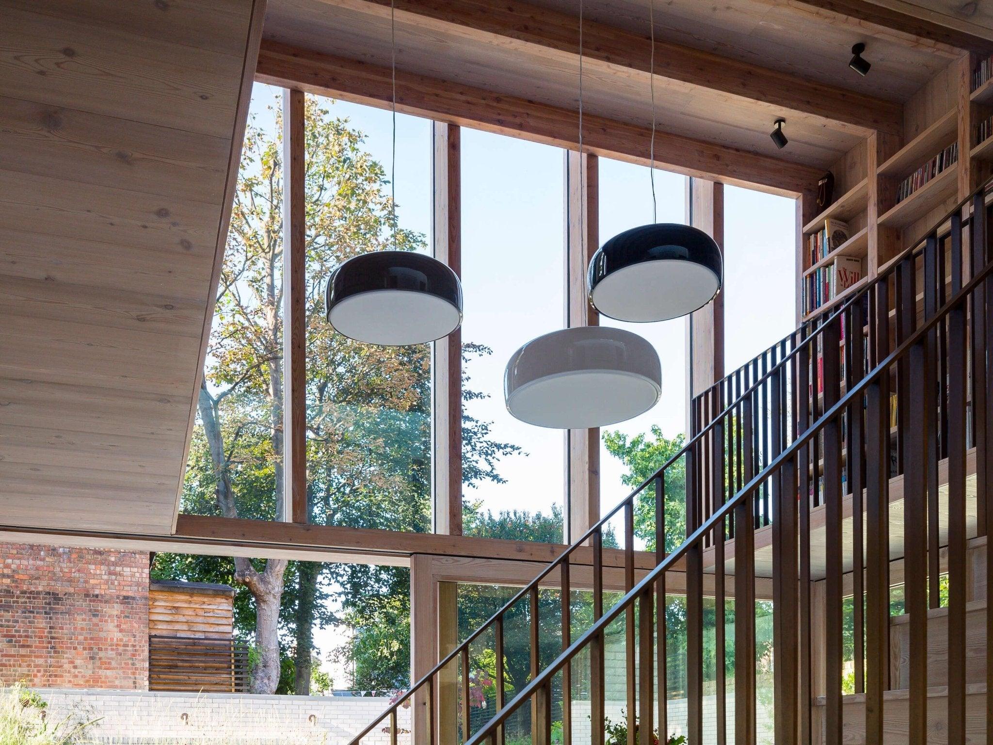 Lampa wisząca SMITHFIELD ciemnobeżowy – Flos