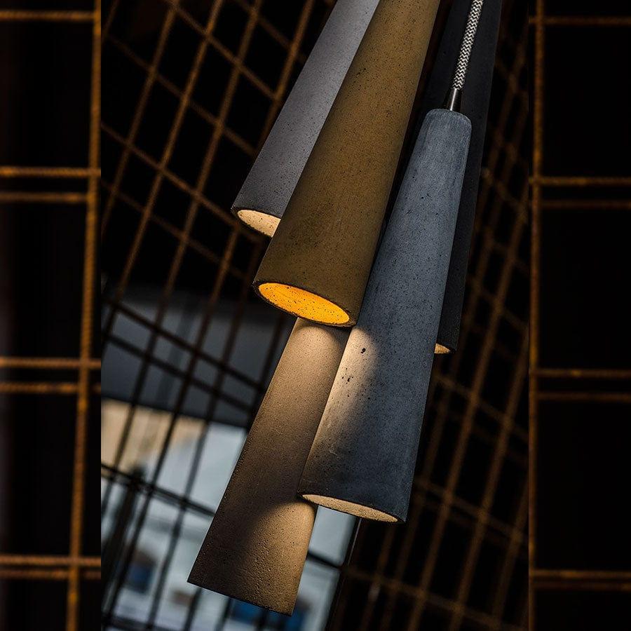 Lampa wisząca SOPEL SET betonowa Loftlight Eye on Design