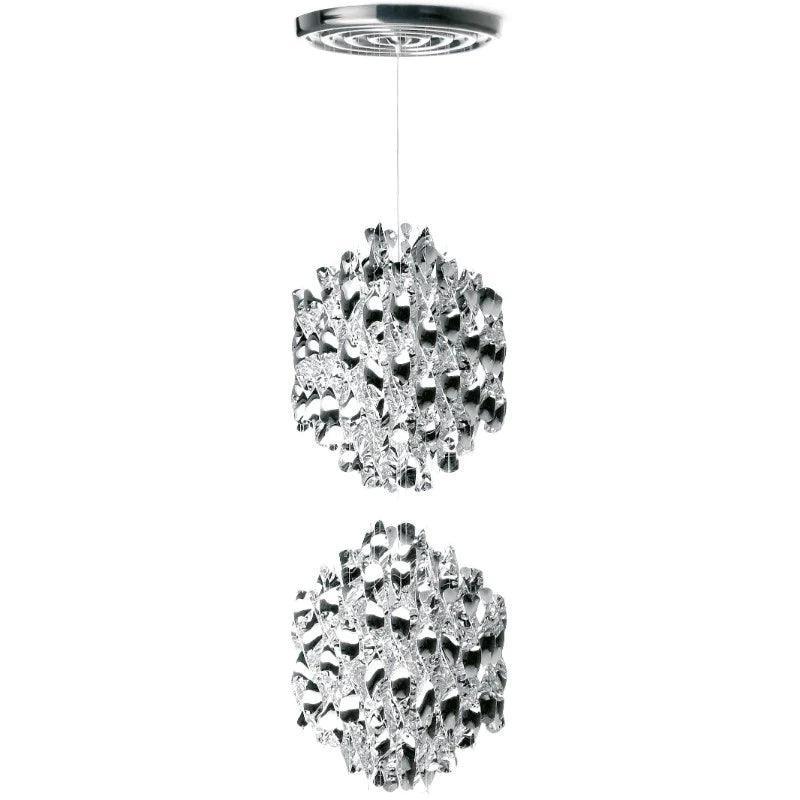 Lampa wisząca SPIRAL SP2 srebrny Verpan Eye on Design