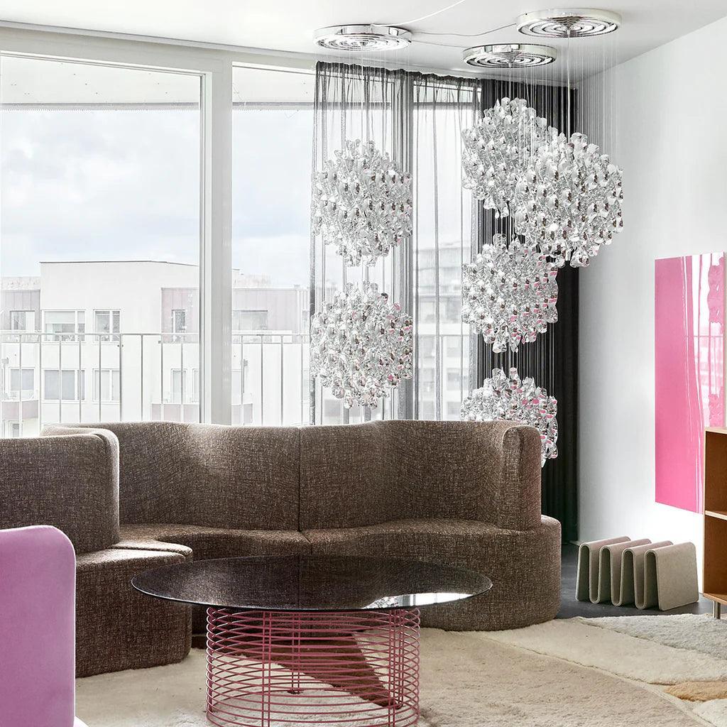 Lampa wisząca SPIRAL SP2 złoty Verpan Eye on Design