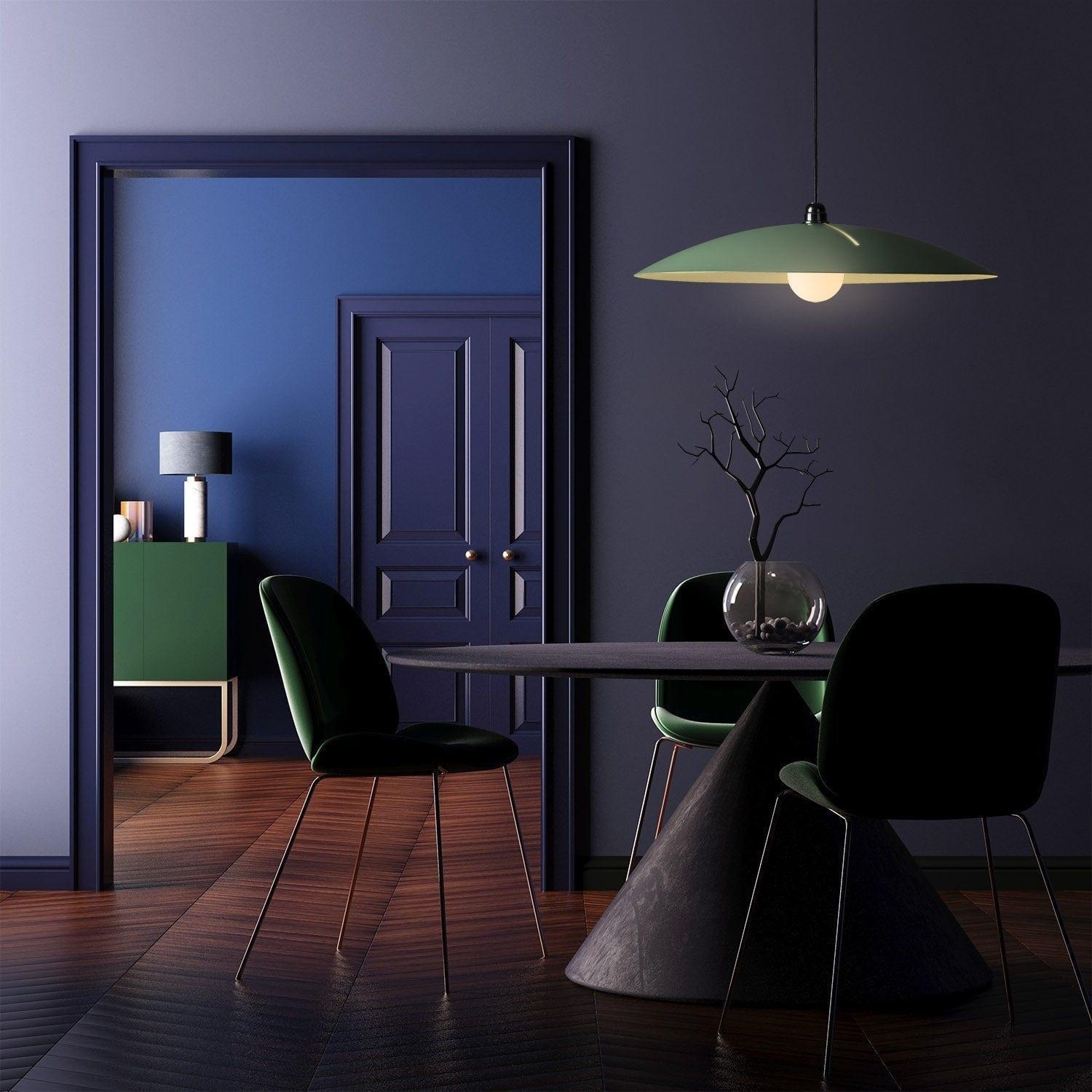 Lampa wisząca SPUTNIK niebieska Loftlight Eye on Design