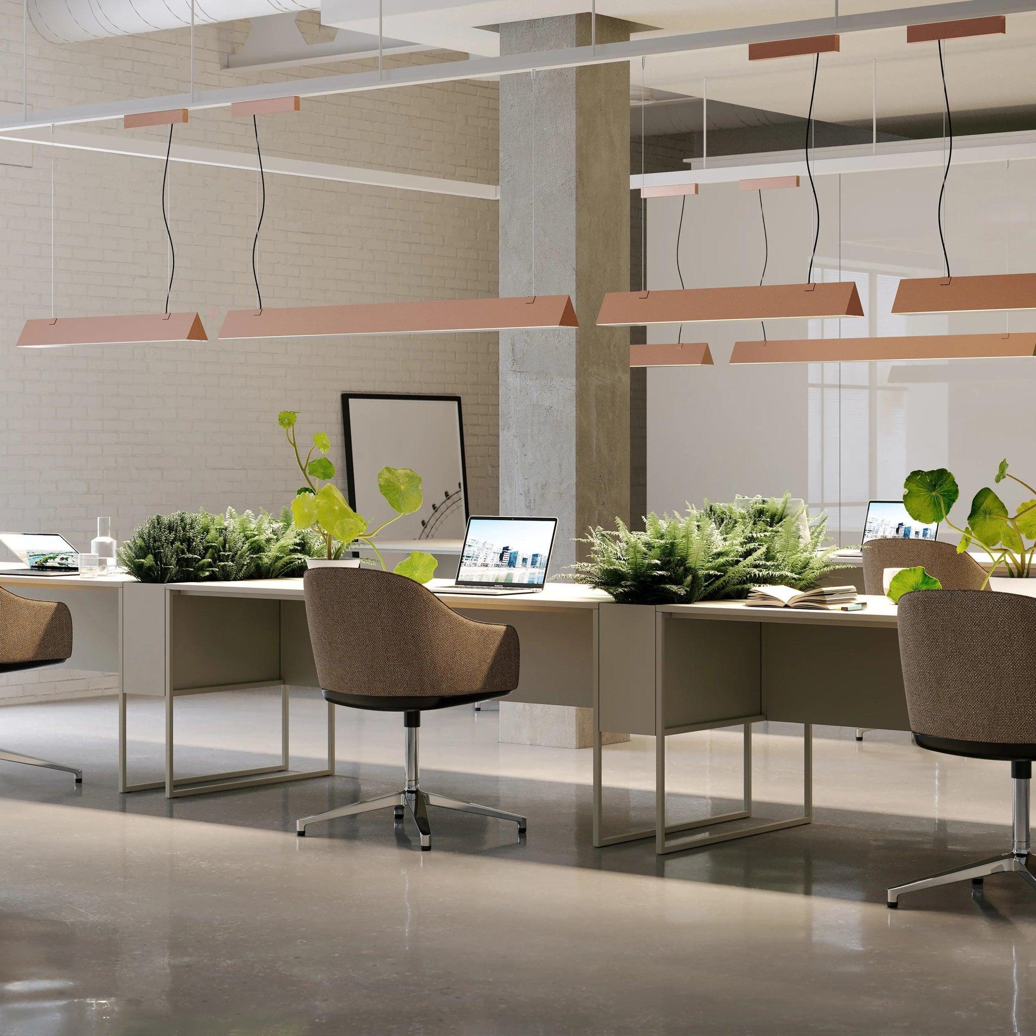 Lampa wisząca STICK satynowa miedź Contardi Eye on Design