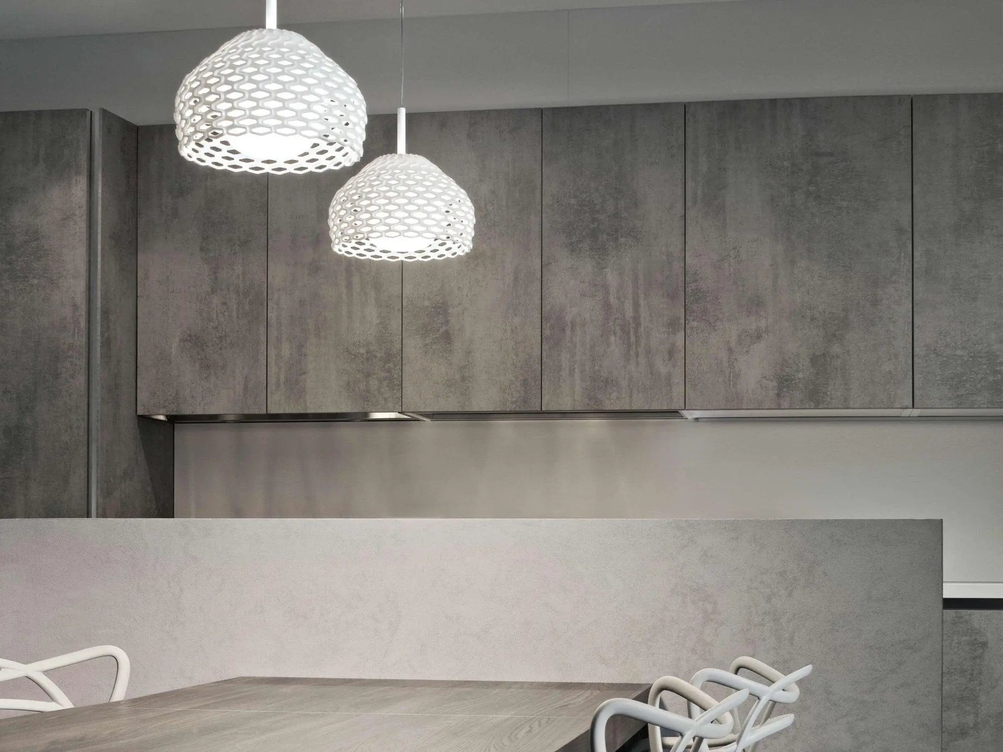Lampa wisząca TATOU biały – styl nowoczesny