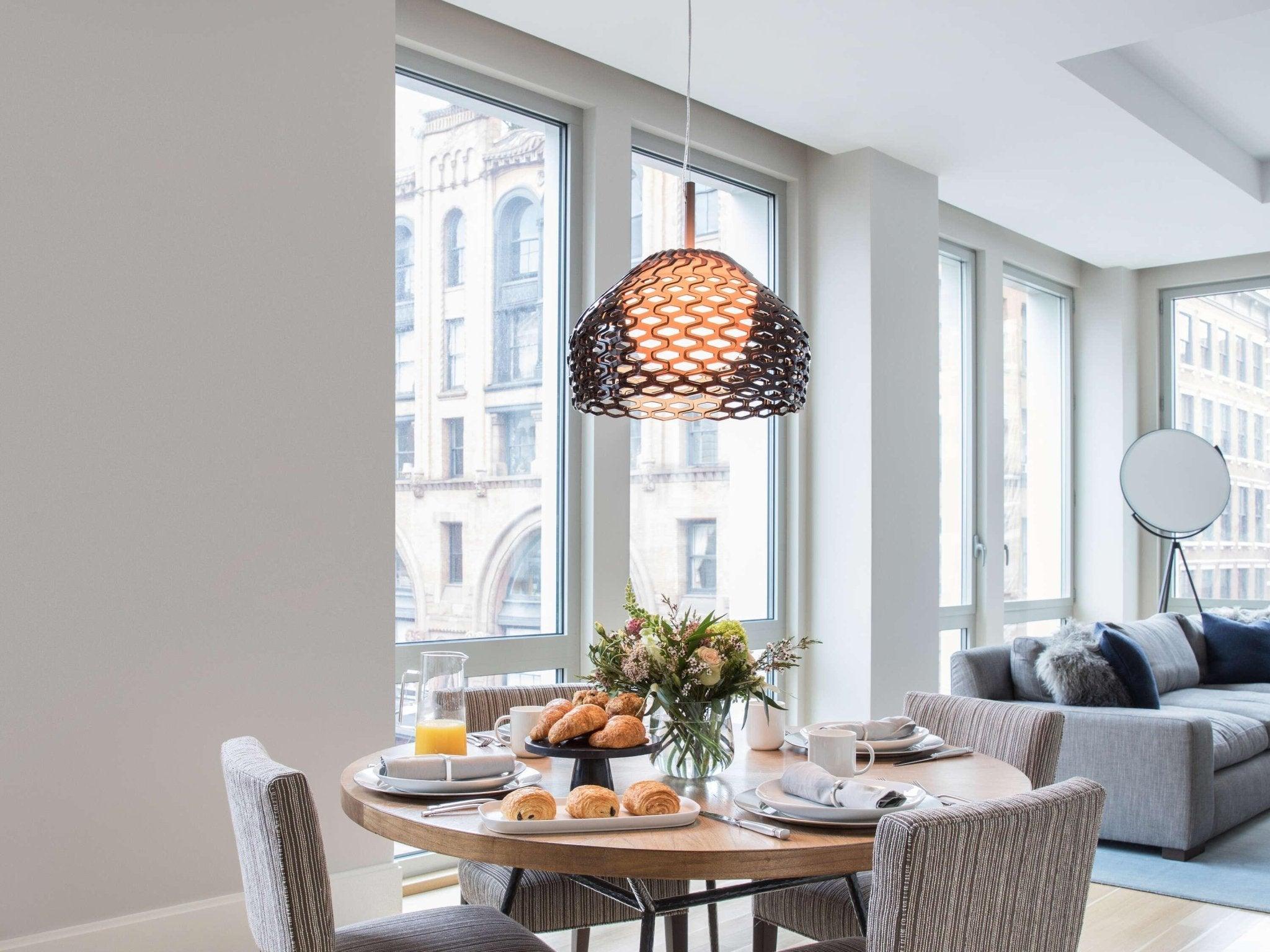 Lampa wisząca TATOU szary – styl nowoczesny
