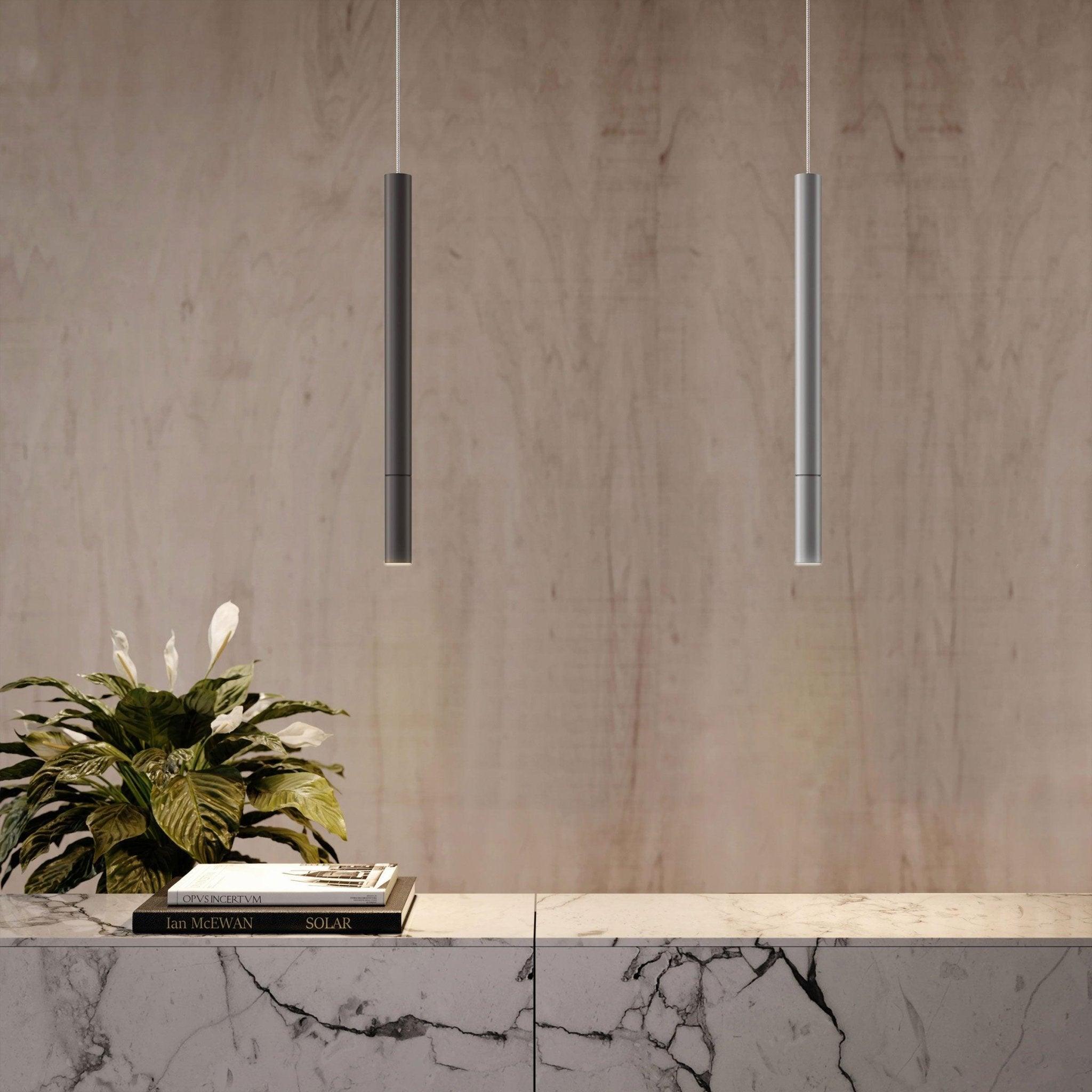 Lampa wisząca TENEBRA srebrny Contardi Eye on Design