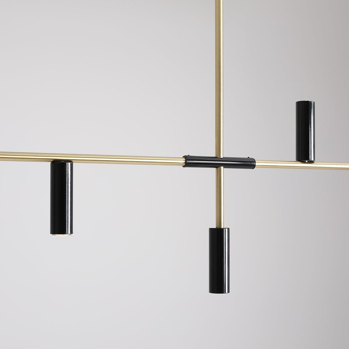 Lampa wisząca TREVO czarny z mosiężnym wykończeniem Artera Eye on Design