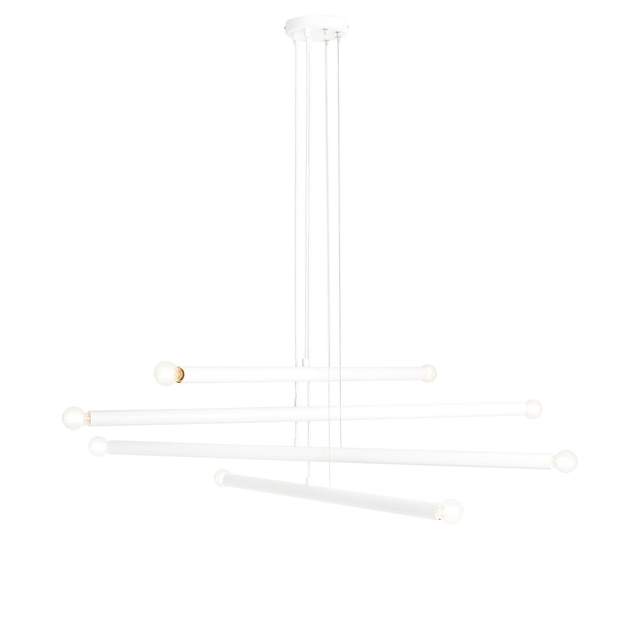 Lampa wisząca TUBO biały Artera 8 Eye on Design