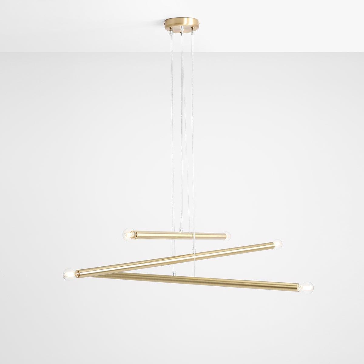 Lampa wisząca TUBO mosiężny Artera Eye on Design