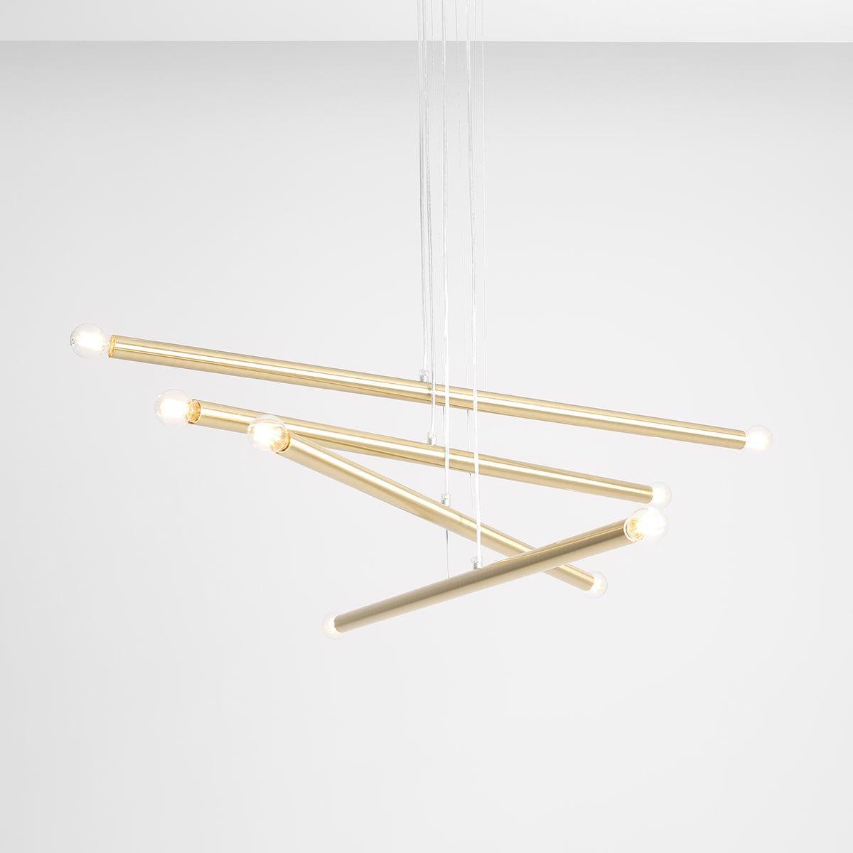 Lampa wisząca TUBO mosiężny Artera Eye on Design