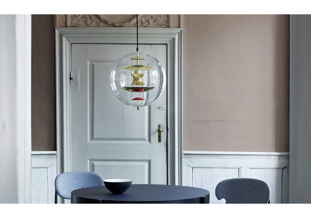 Lampa wisząca VP GLOBE mosiężny Verpan Eye on Design