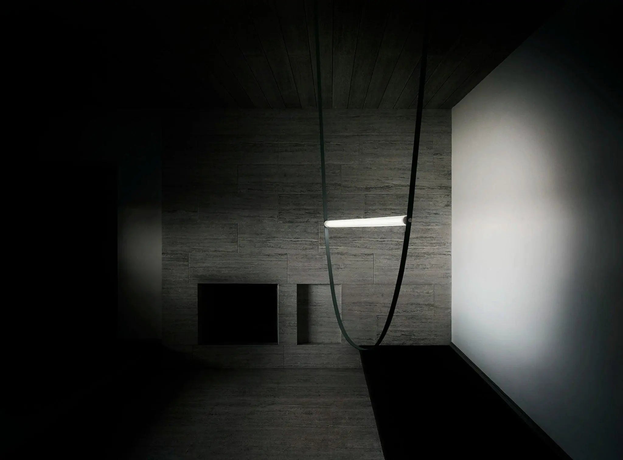 Lampa wisząca WIRELINE zielony – styl nowoczesny
