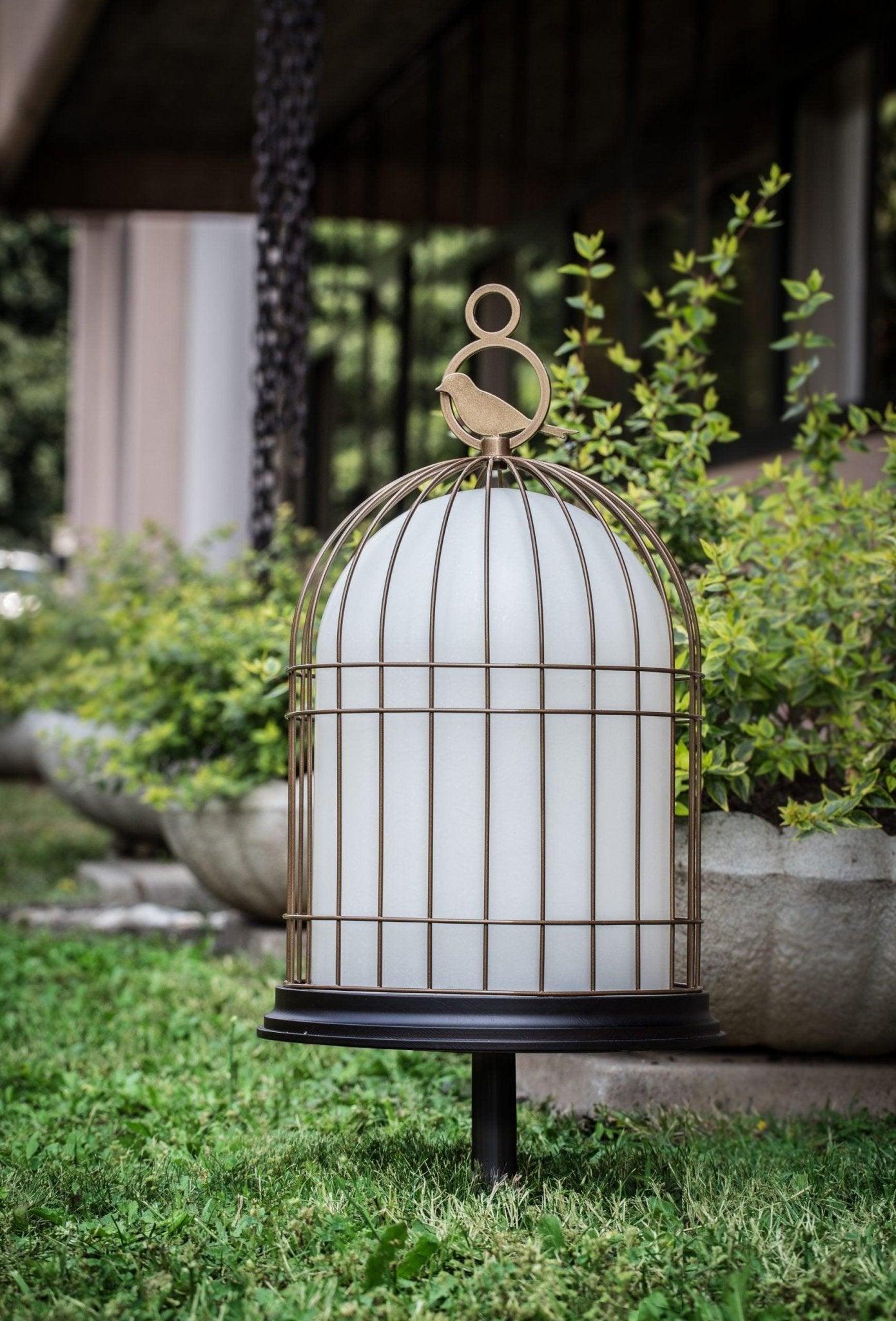 Lampa zewnętrzna akumulatorowa FREEDOM BATTERY brązowy Contardi Eye on Design