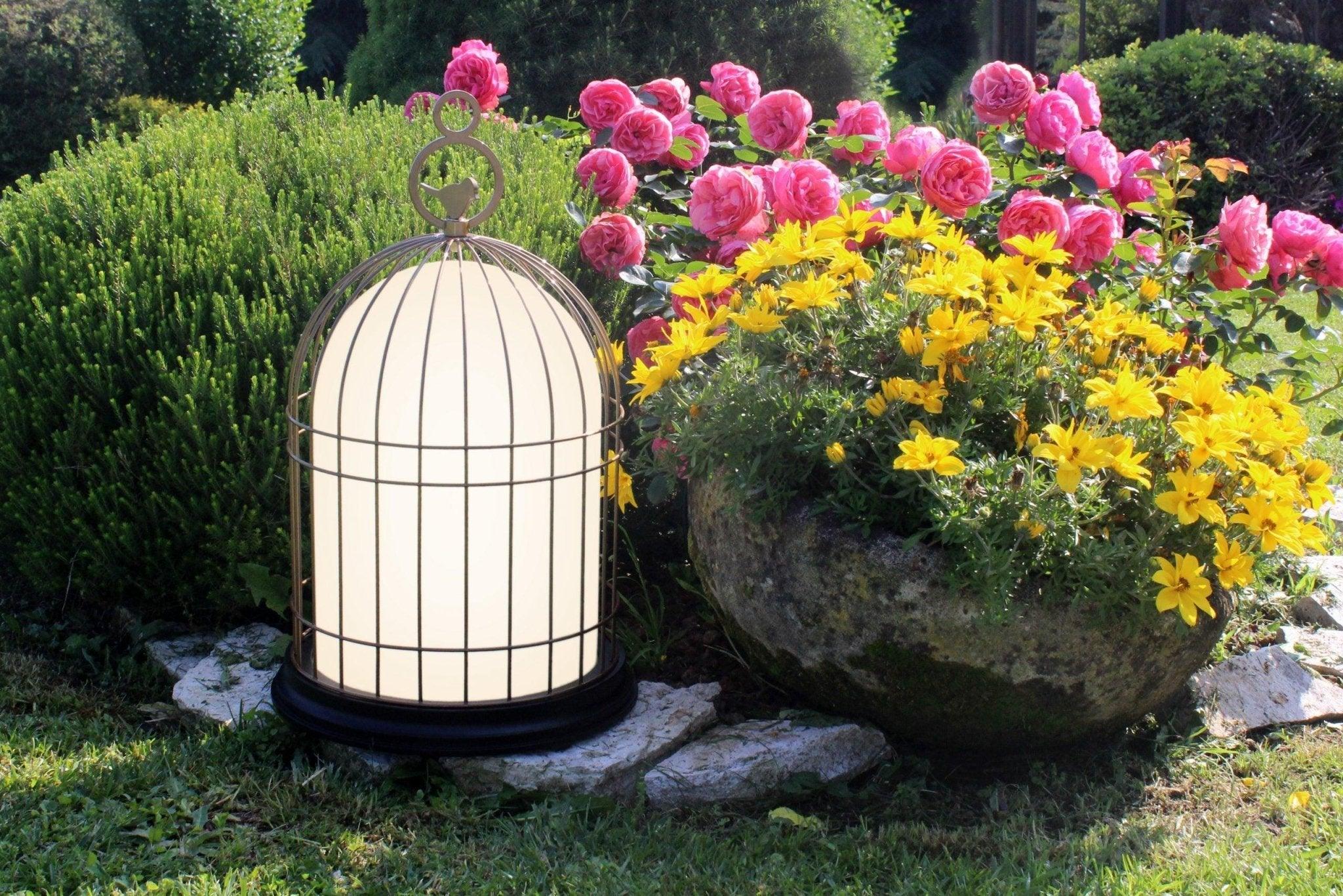 Lampa zewnętrzna akumulatorowa FREEDOM BATTERY brązowy Contardi Eye on Design