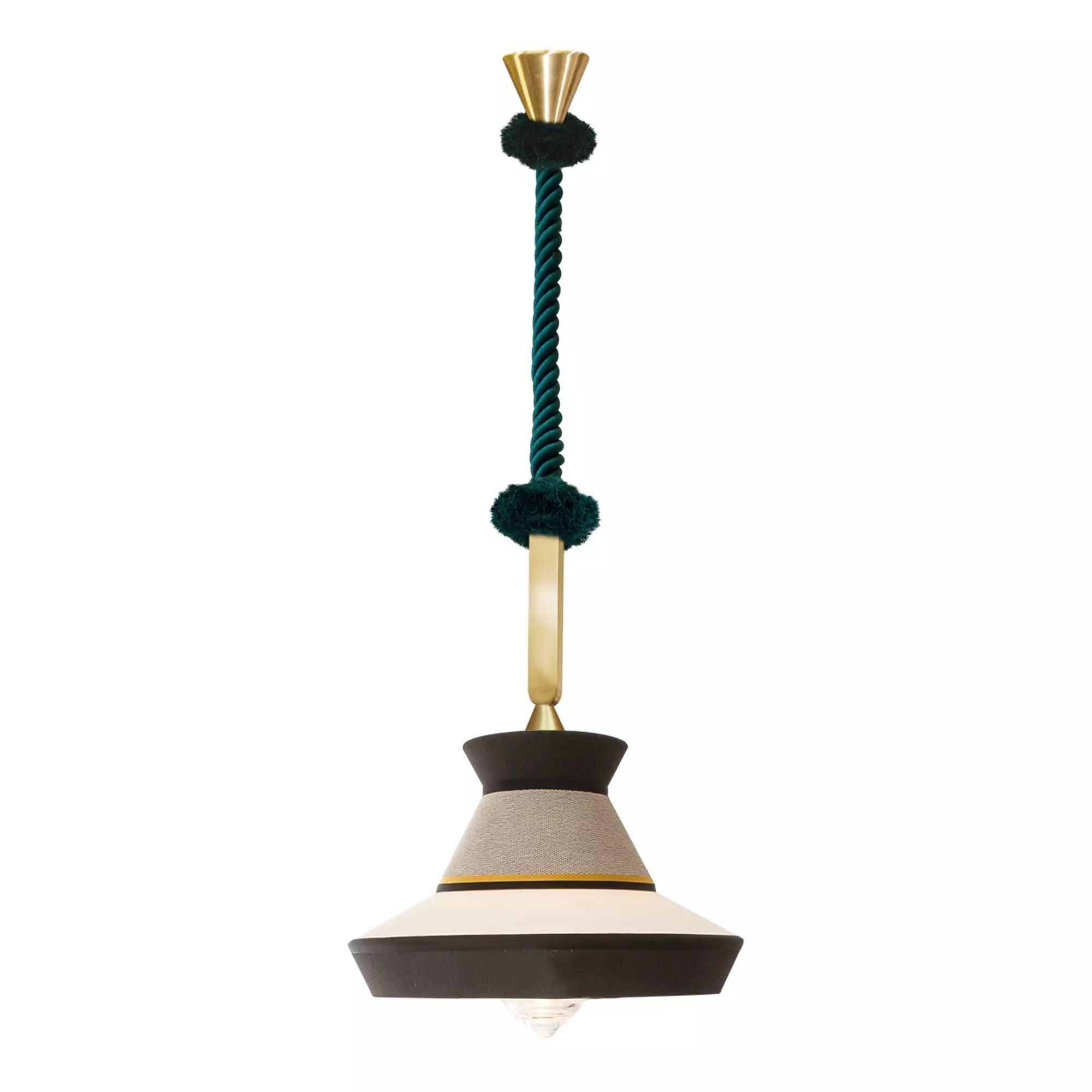 Lampa zewnętrzna CALYPSO GUADALOUPE czarno-biały Contardi M 1.9 m Eye on Design