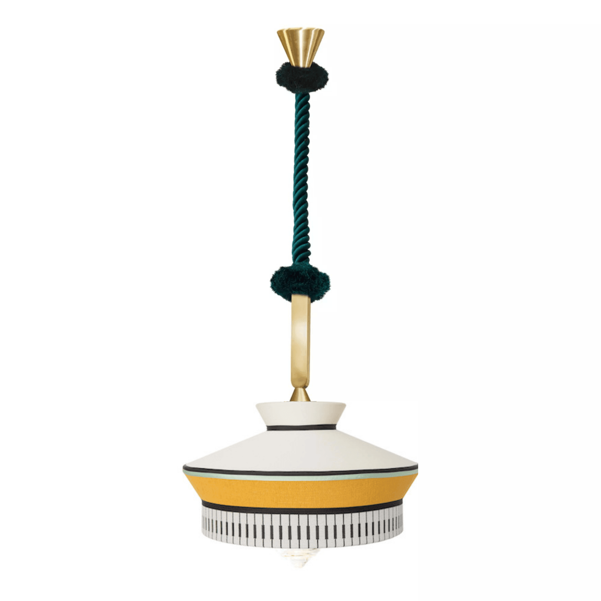 Lampa zewnętrzna CALYPSO MARTINIQUE żółty Contardi M 1.9 m Eye on Design