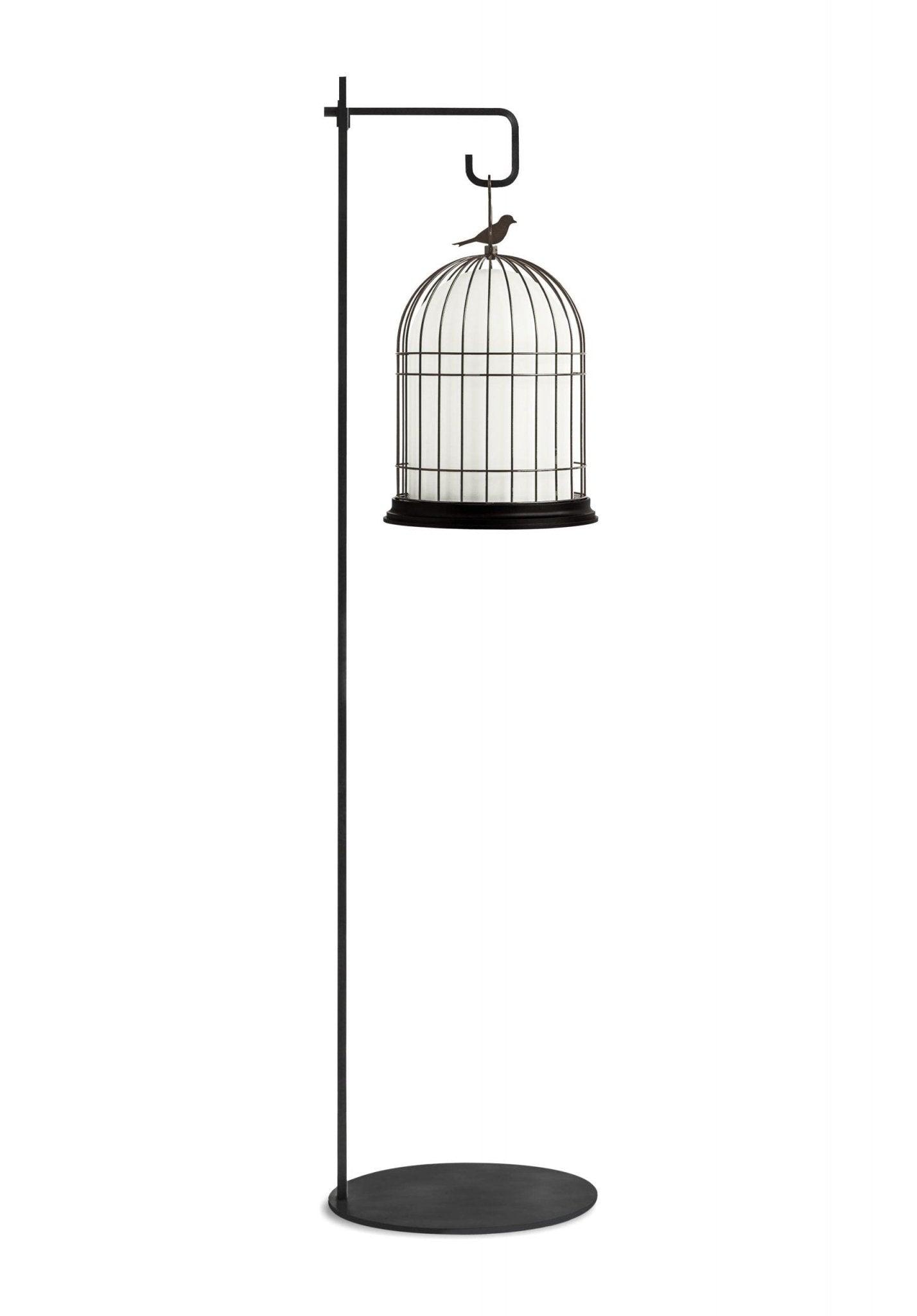 Lampa zewnętrzna FREEDOM brązowy Contardi podstawa z hakiem Eye on Design