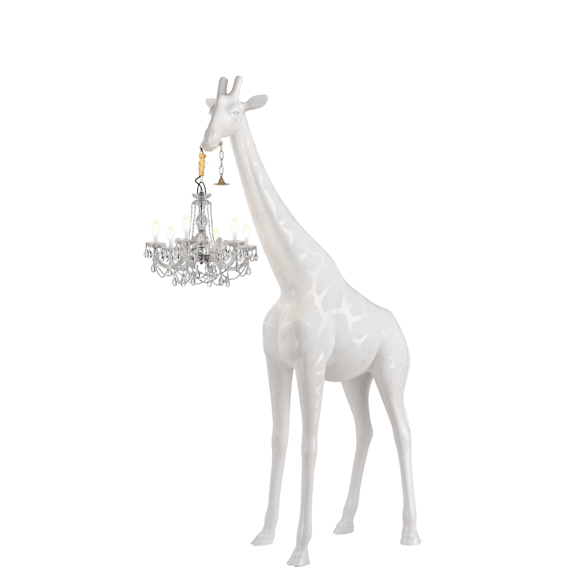 Lampa zewnętrzna GIRAFFE IN LOVE M biały Qeeboo Eye on Design