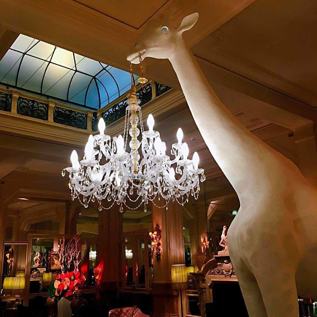 Lampa zewnętrzna GIRAFFE IN LOVE XL biała Qeeboo Eye on Design