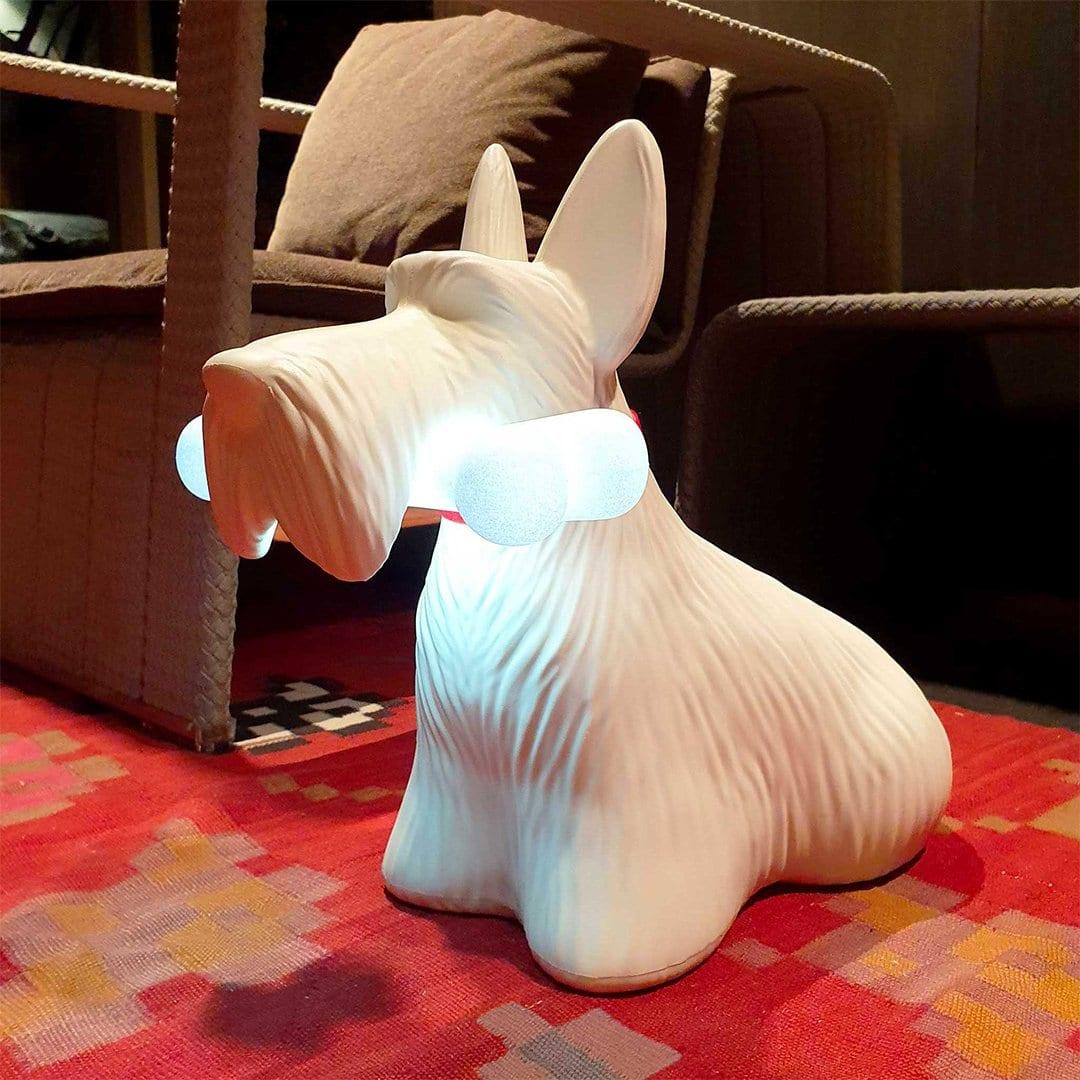 Lampka SCOTTIE biały Qeeboo Eye on Design