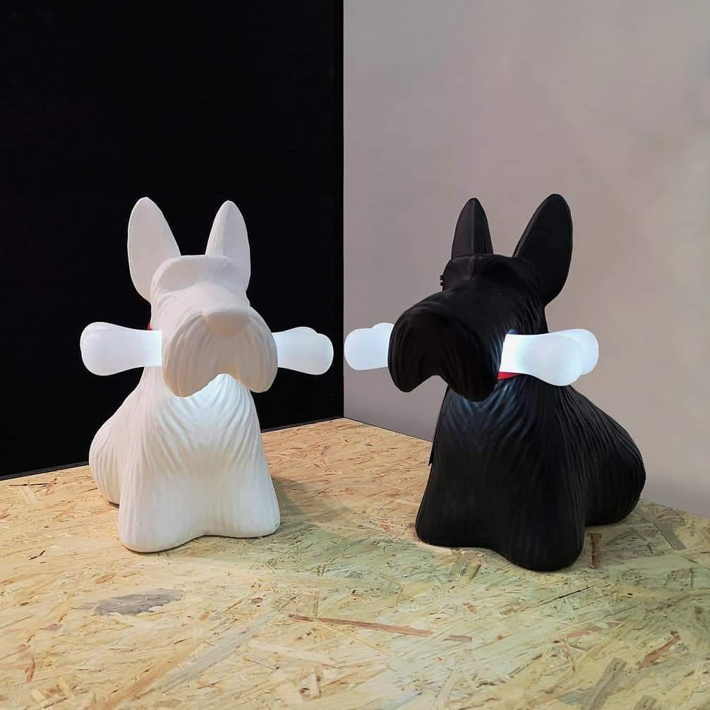 Lampka SCOTTIE czarny Qeeboo Eye on Design