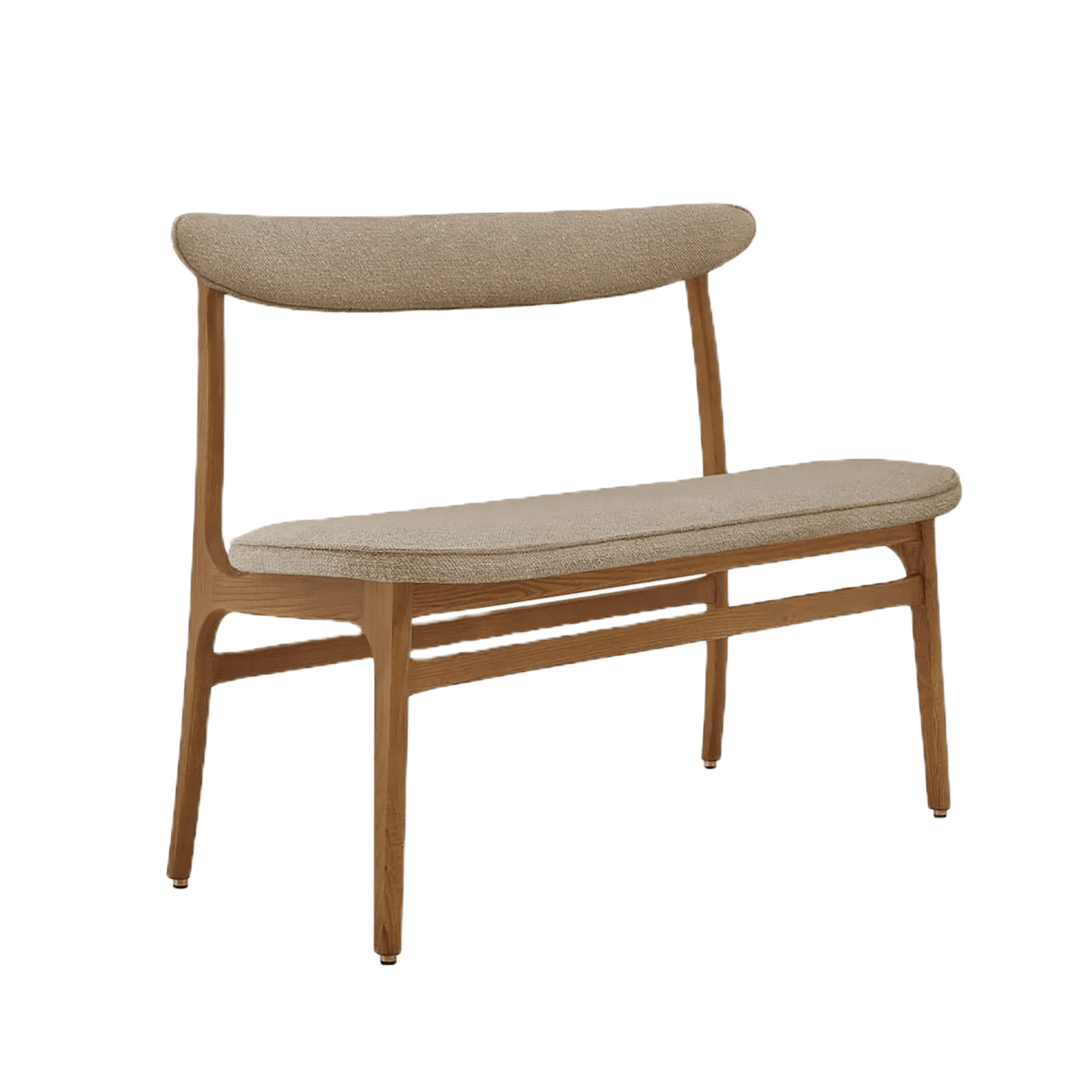 Ławka 200-190 beżowy w tkaninie Boucle Beige – 366 concept