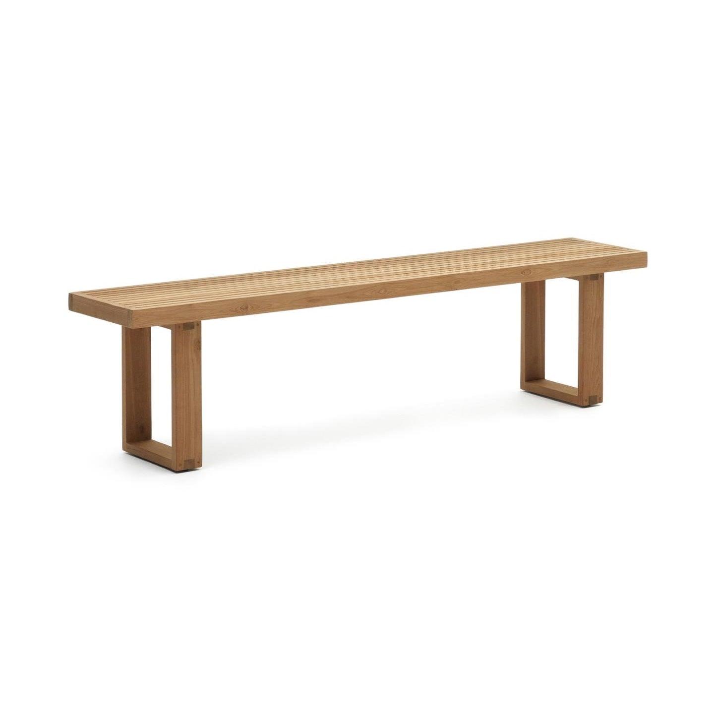 Ławka ogrodowa CANADELL lite drewno tekowe La Forma Eye on Design