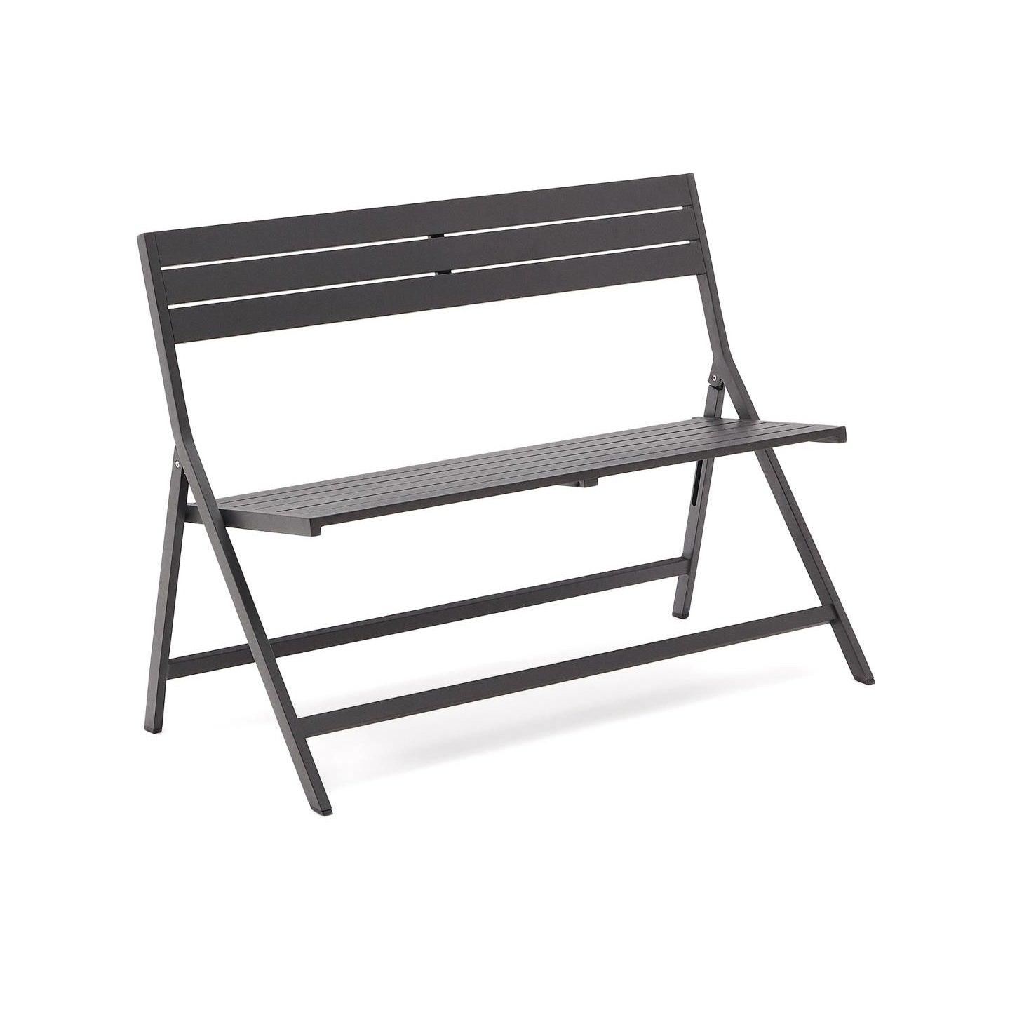 Ławka ogrodowa składana TORRETA czarny La Forma Eye on Design