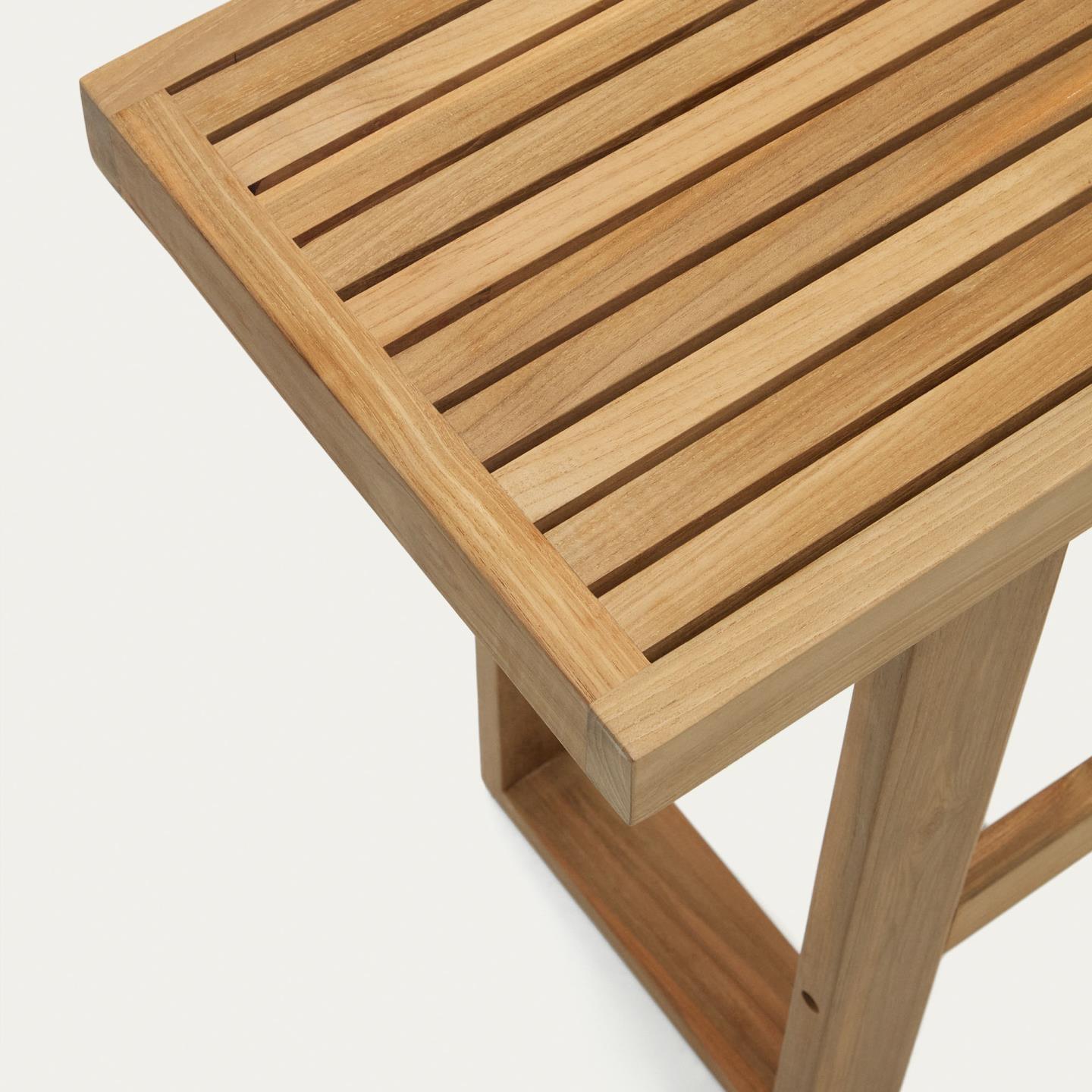 Ławka wysoka CANADELL lite drewno tekowe La Forma Eye on Design