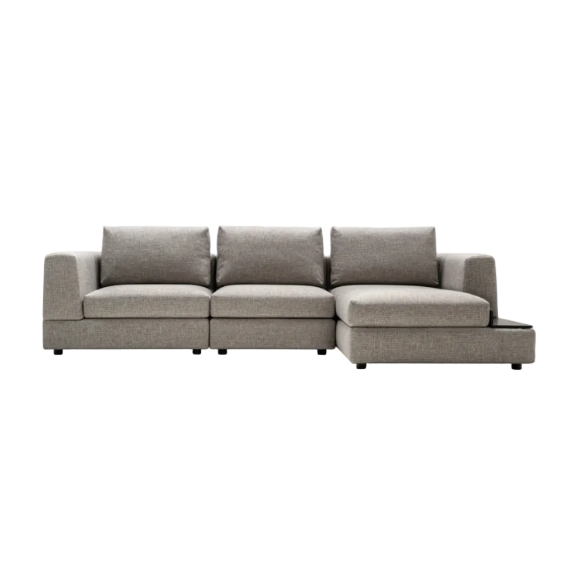 Right-facing LAYLA upholstered corner sofa