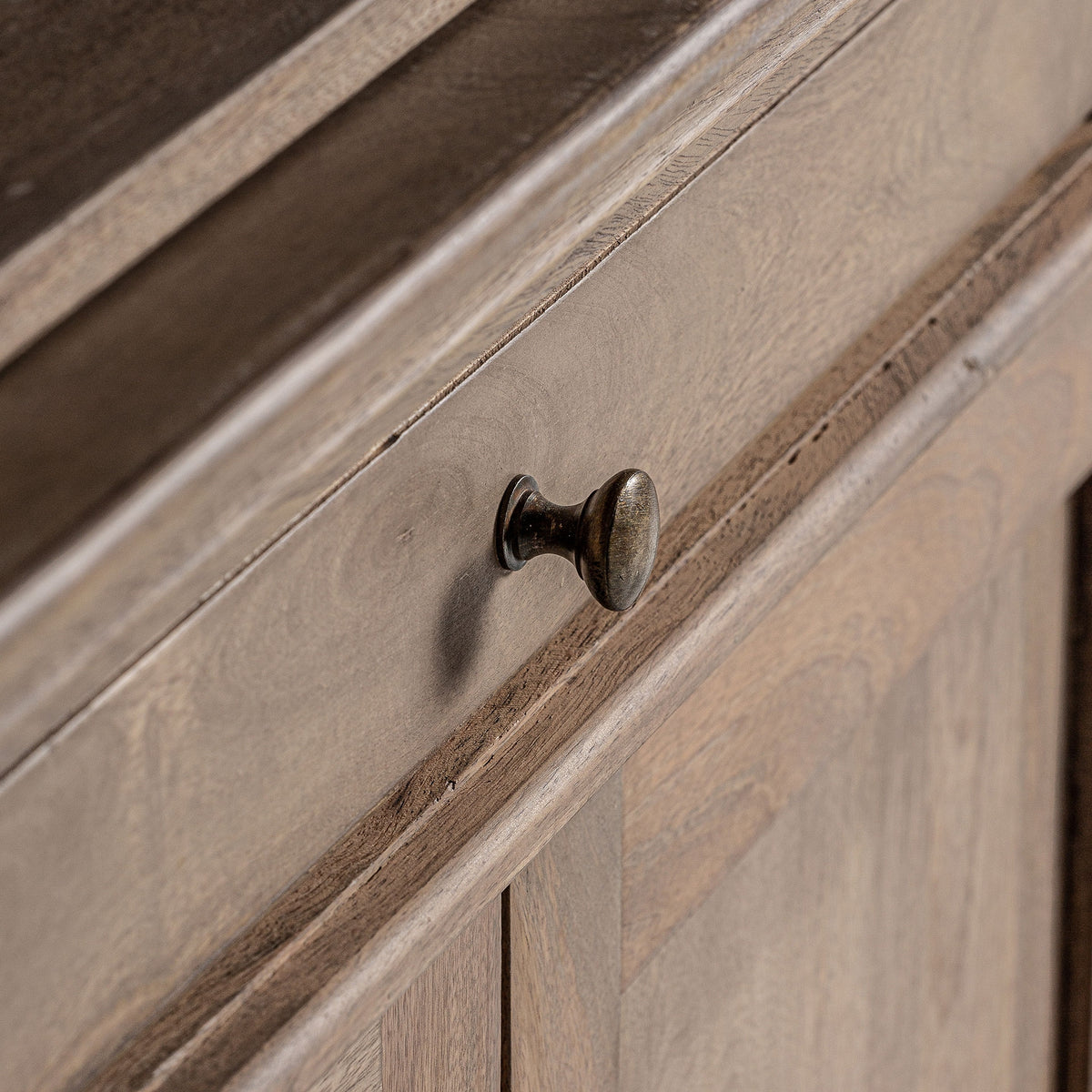 Biblioteczka MANDERN drewno mango – metal, Vical