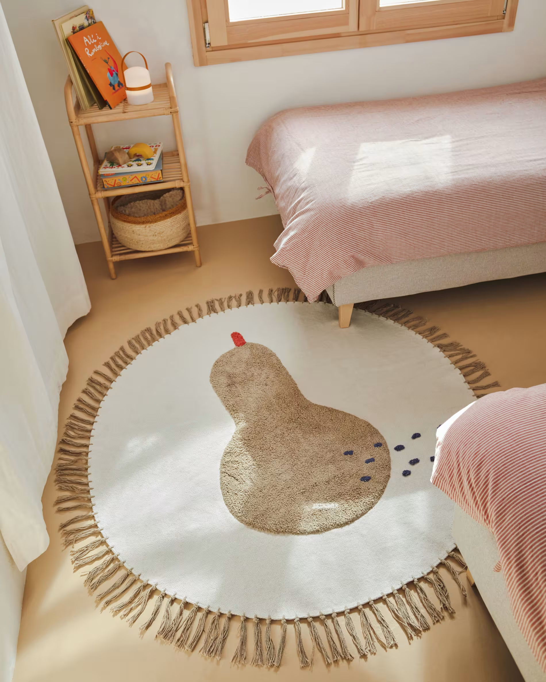 Dywan dziecięcy TAMYA brązowy La Forma Eye on Design