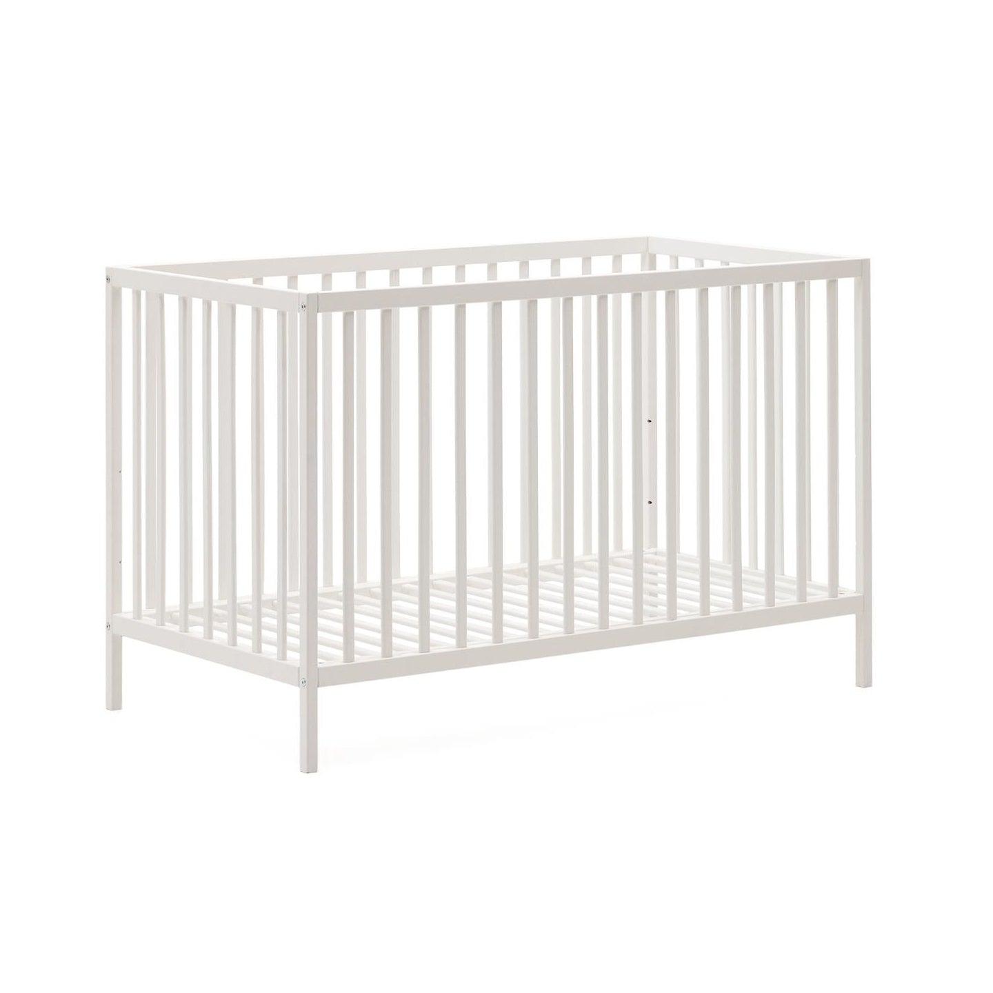 Łóżeczko dziecięce SHANTAL białe drewno bukowe La Forma Eye on Design