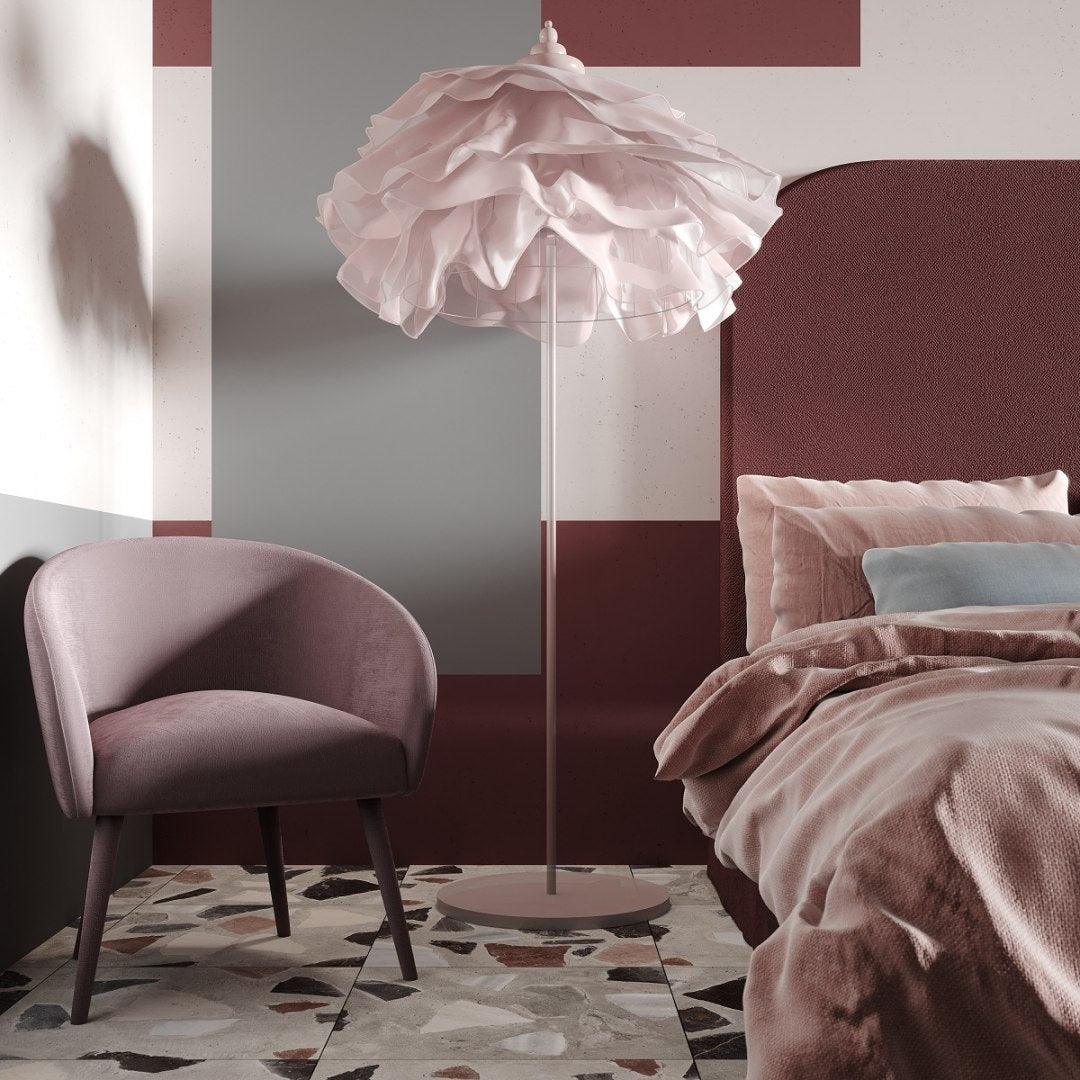 Łóżko tapicerowane PLUM 5 brunatny Happy Barok Eye on Design