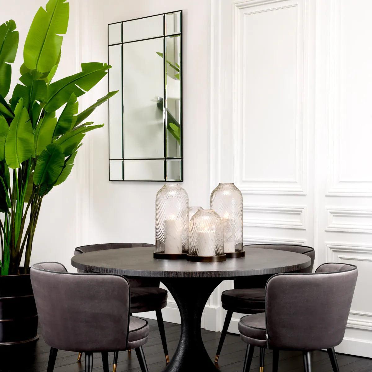 Lustro BEAUMONT czarny Eichholtz Eye on Design