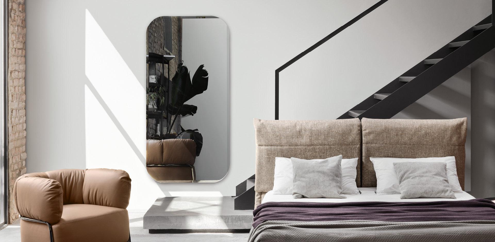 Lustro BEVEL brązowe szkło – Calligaris