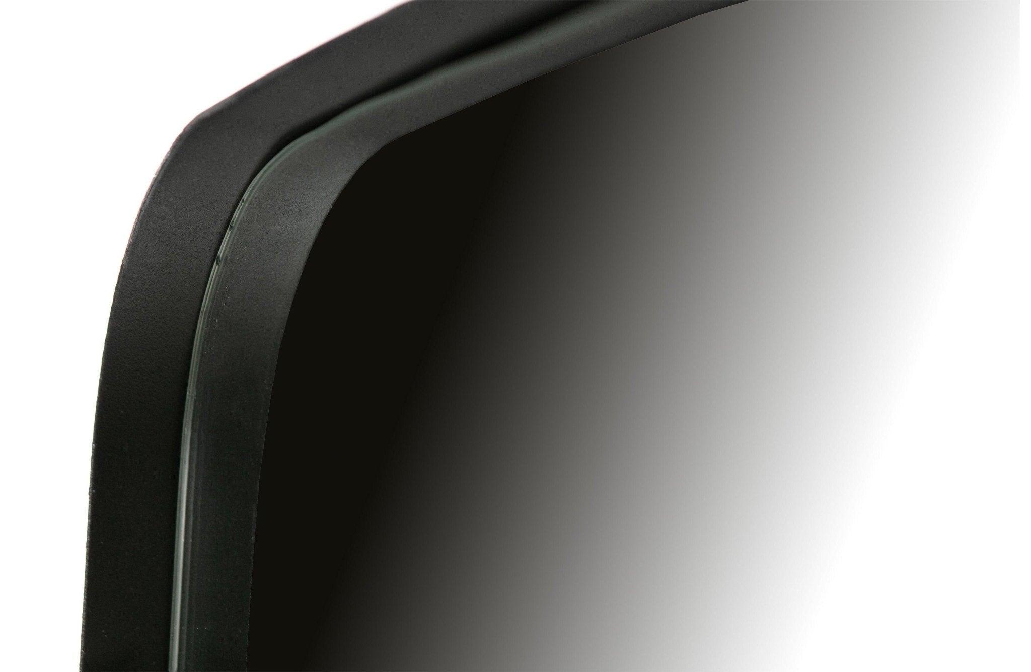 Lustro DOUTZEN czarna rama Woood Eye on Design